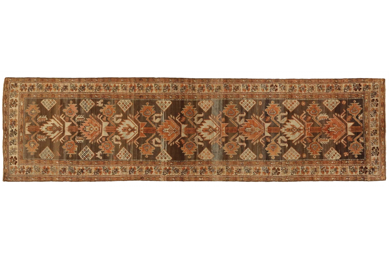 Antique Persian Saveh Traditional Rug 75569