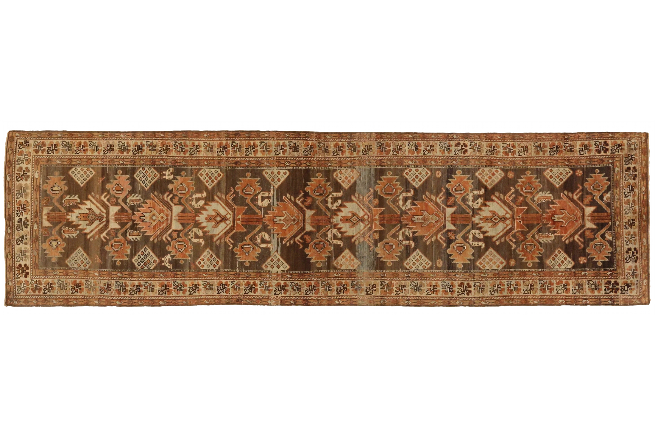 Antique Persian Saveh Traditional Rug 75569