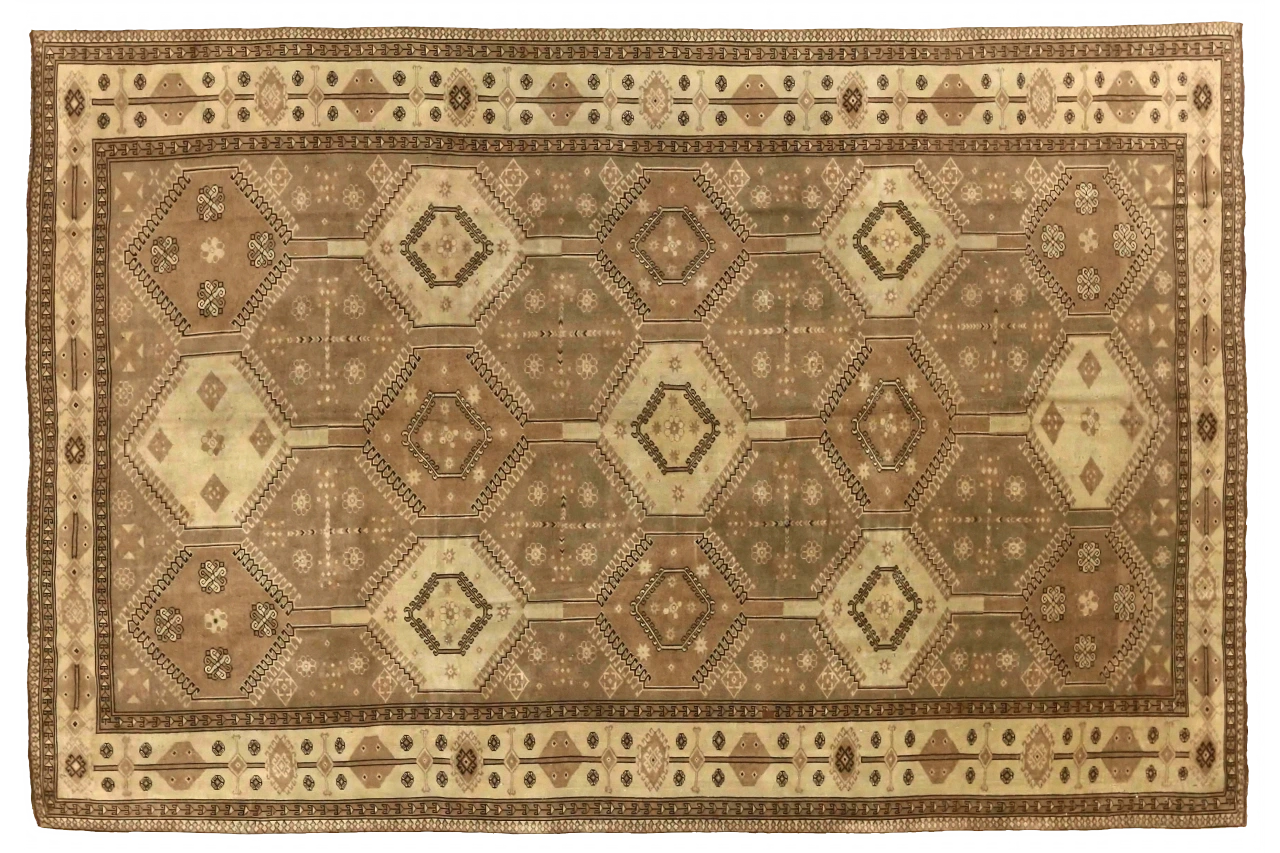 Antique Persian Shiraz Traditional Rug 75575