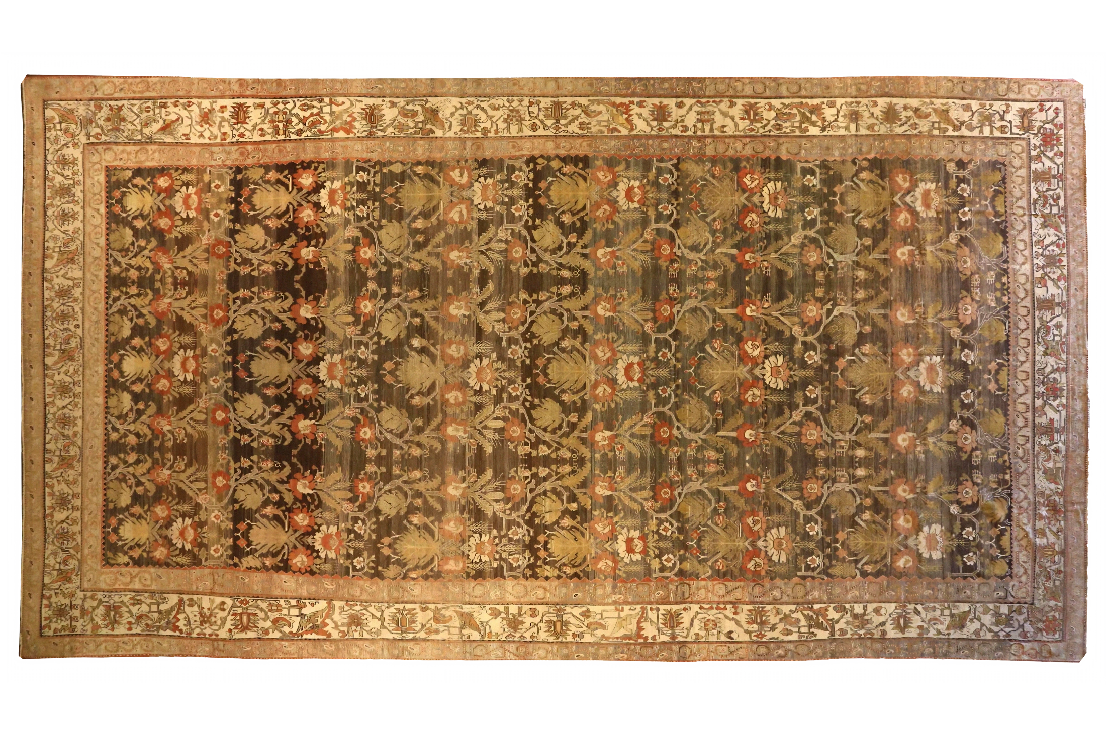 Antique Persian Transitional Rug 75579