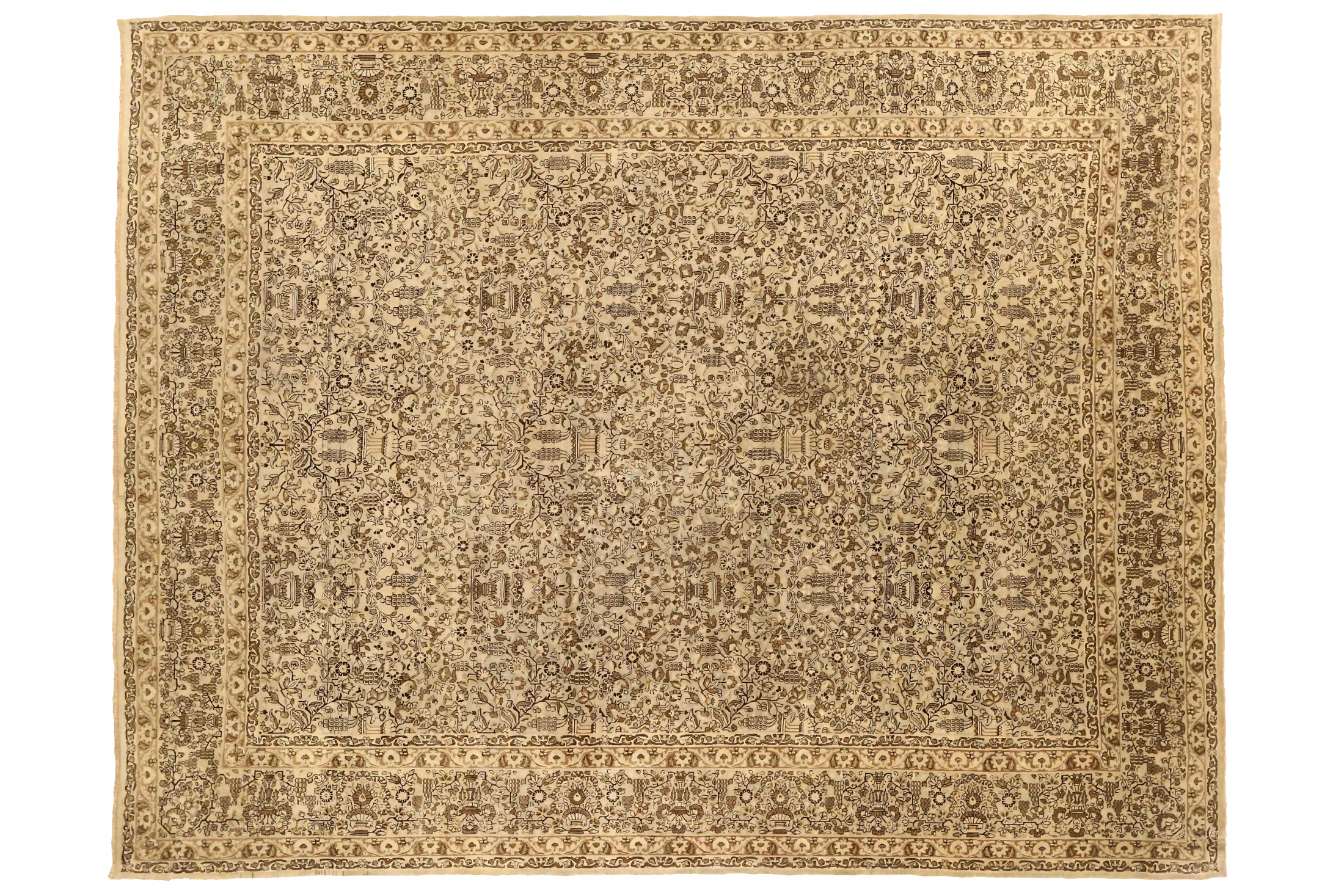 Antique Persian Kerman Traditional Rug 75582