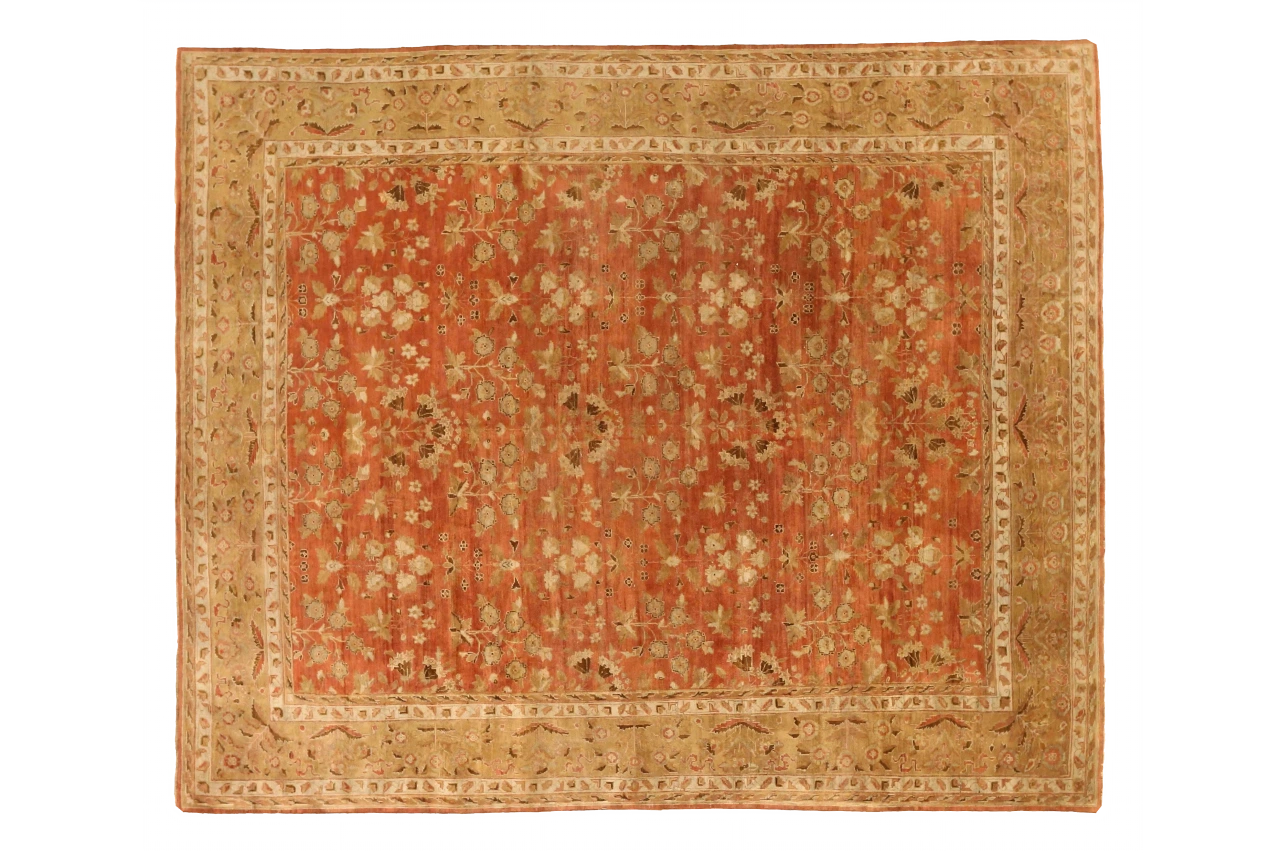 Antique Persian Farahan Transitional Rug 75598