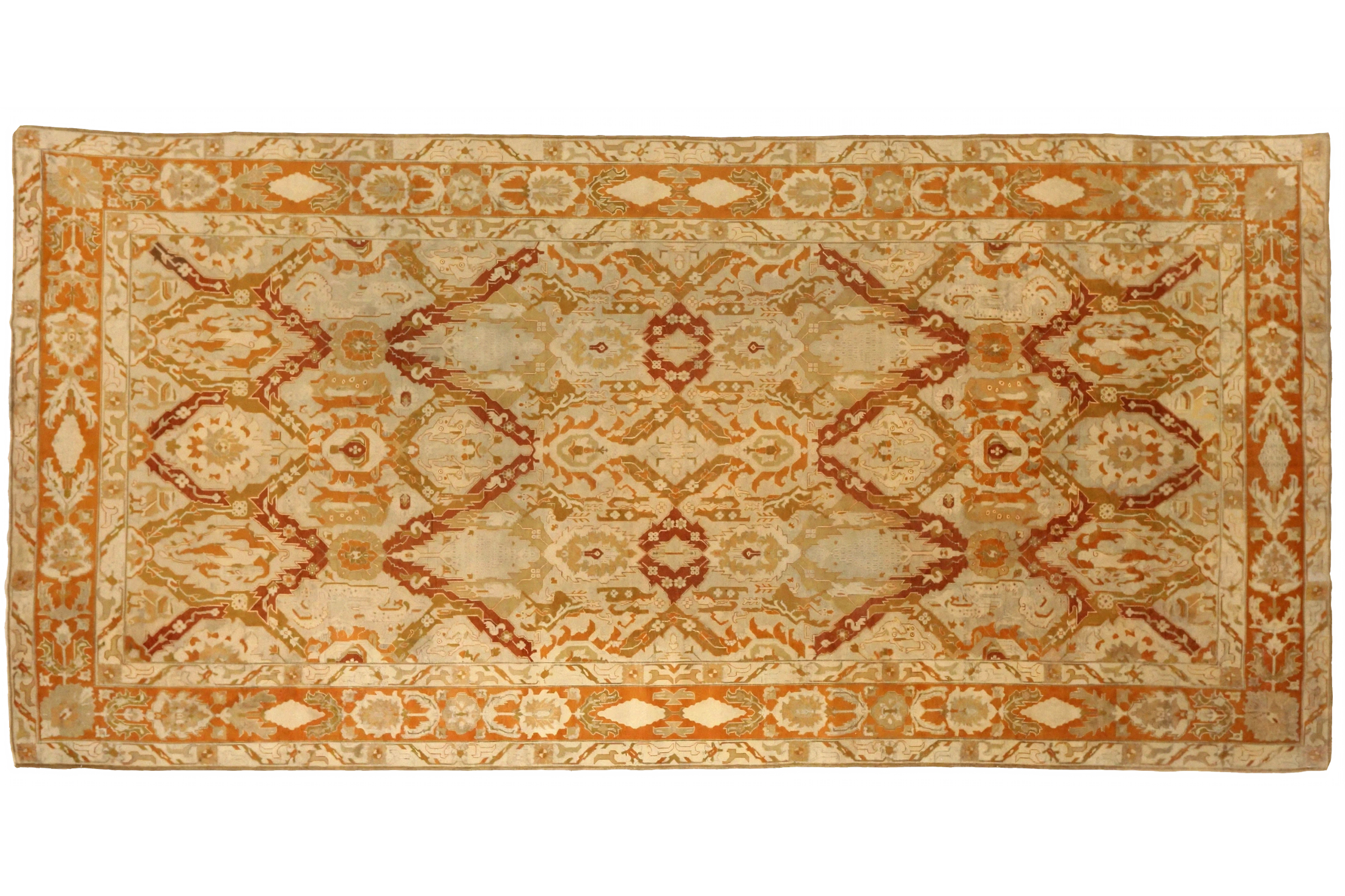 Antique Persian Karabagh Transitional Rug 75600