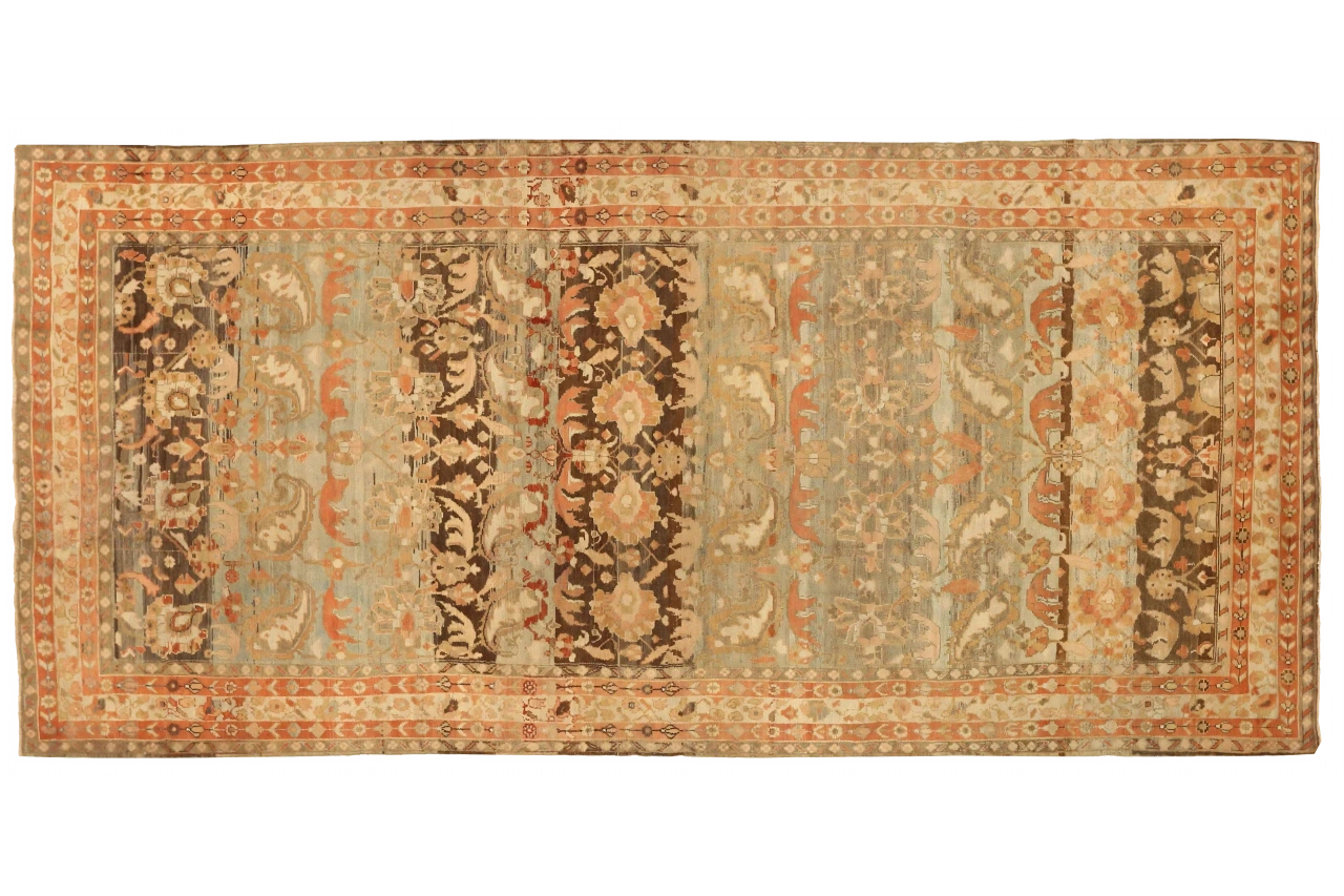 Antique Persian Malayer Transitional Rug 75609