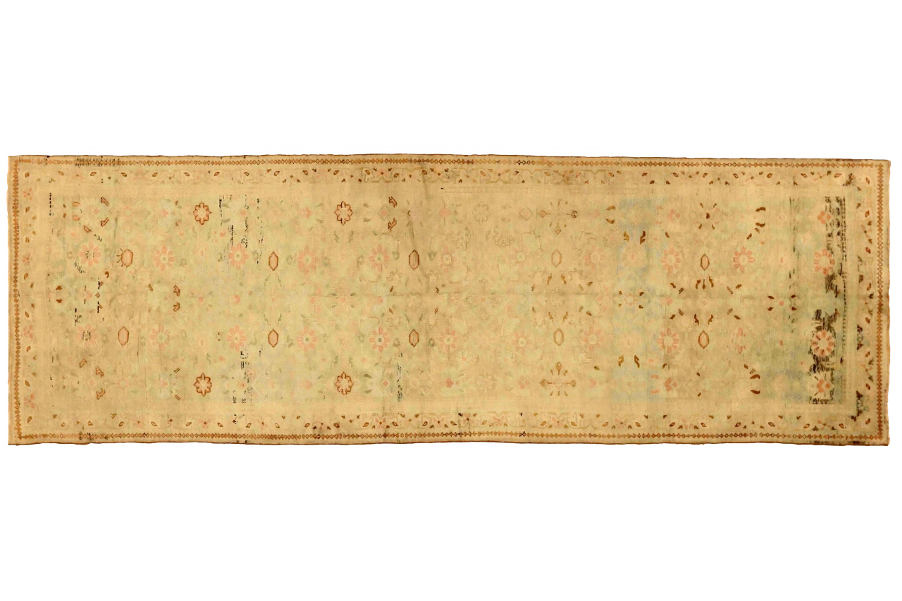 Antique Persian Mahal Transitional Rug 75611