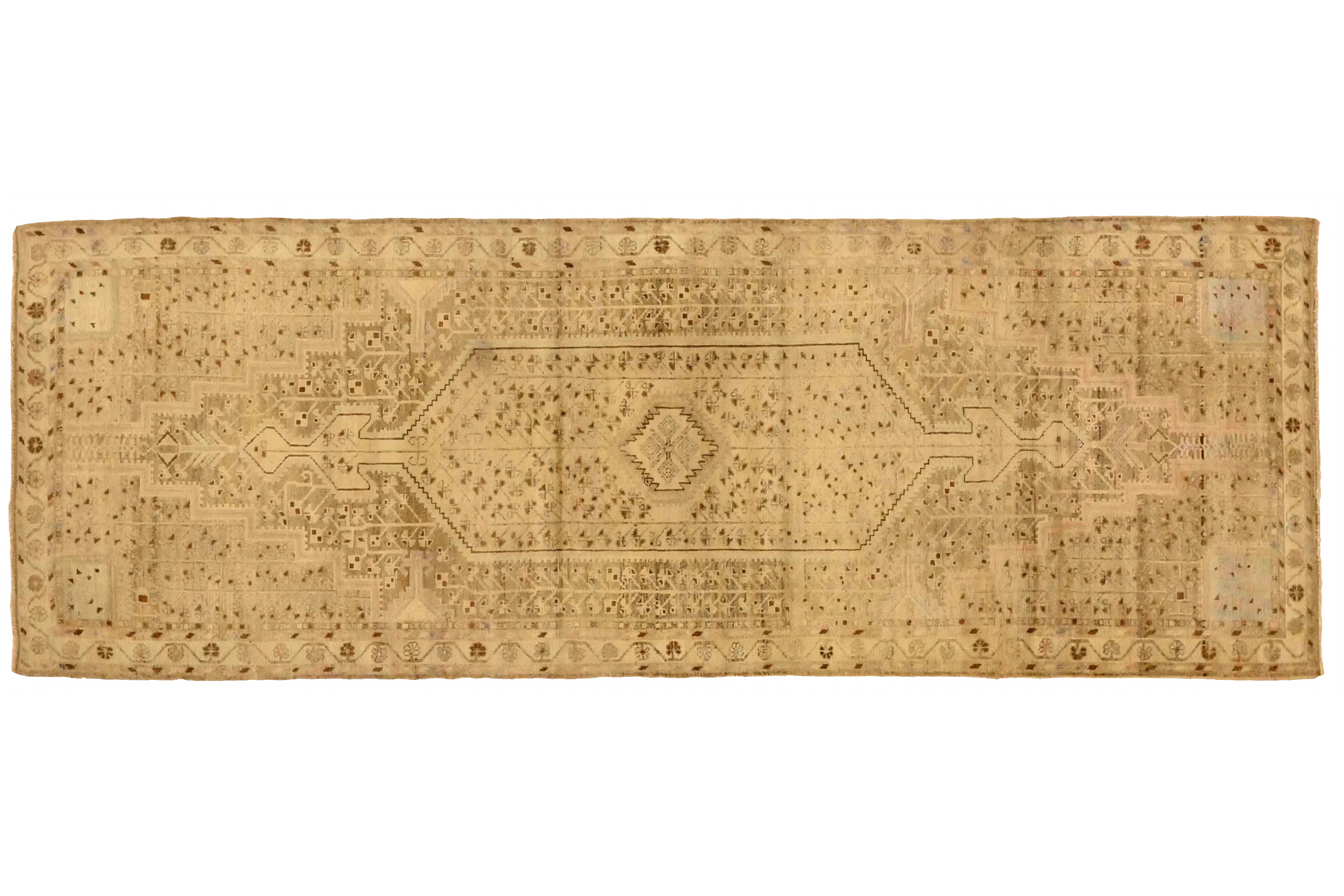 Antique Persian Traditional Rug 75617