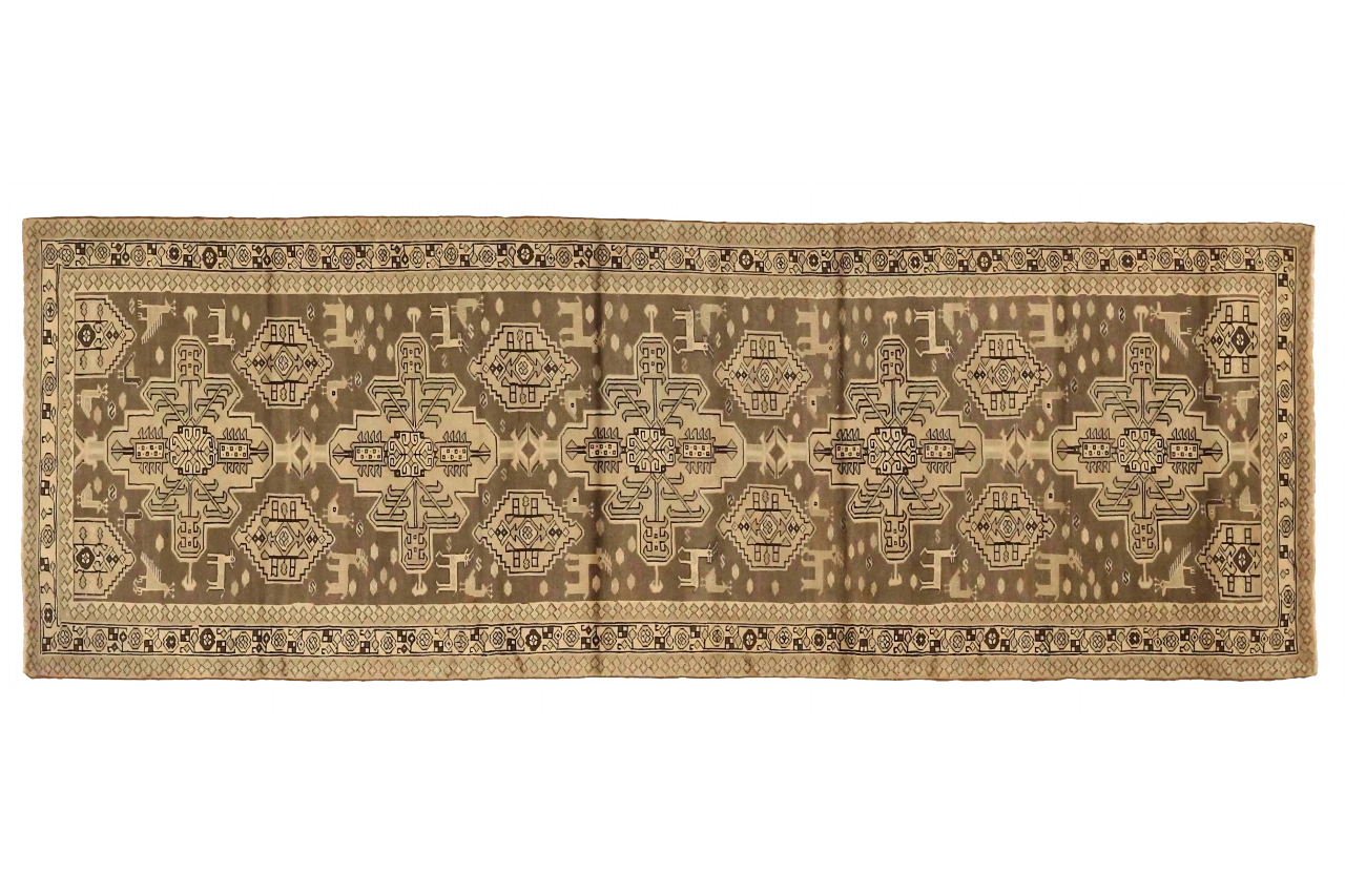 Antique Persian Saveh Traditional Rug 75620