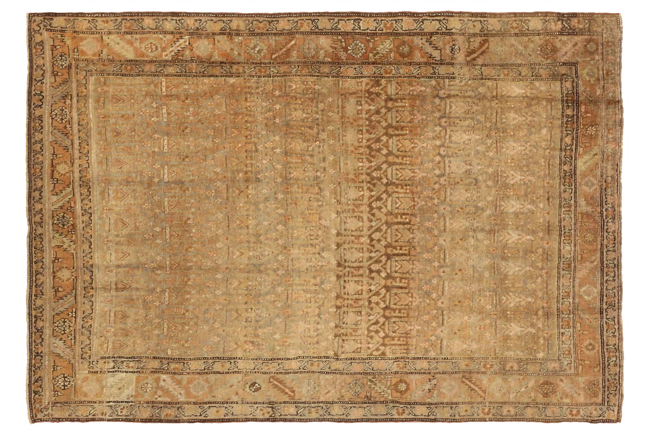 Antique Persian Bijar Transitional Rug 75621