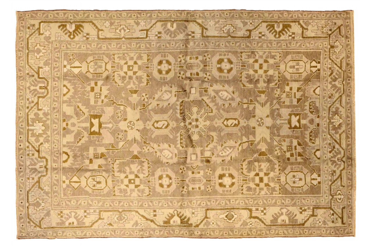 Antique Persian Malayer Traditional Rug 75627