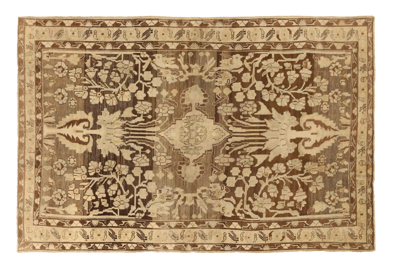 Antique Persian Bakhtiar Traditional Rug 75631
