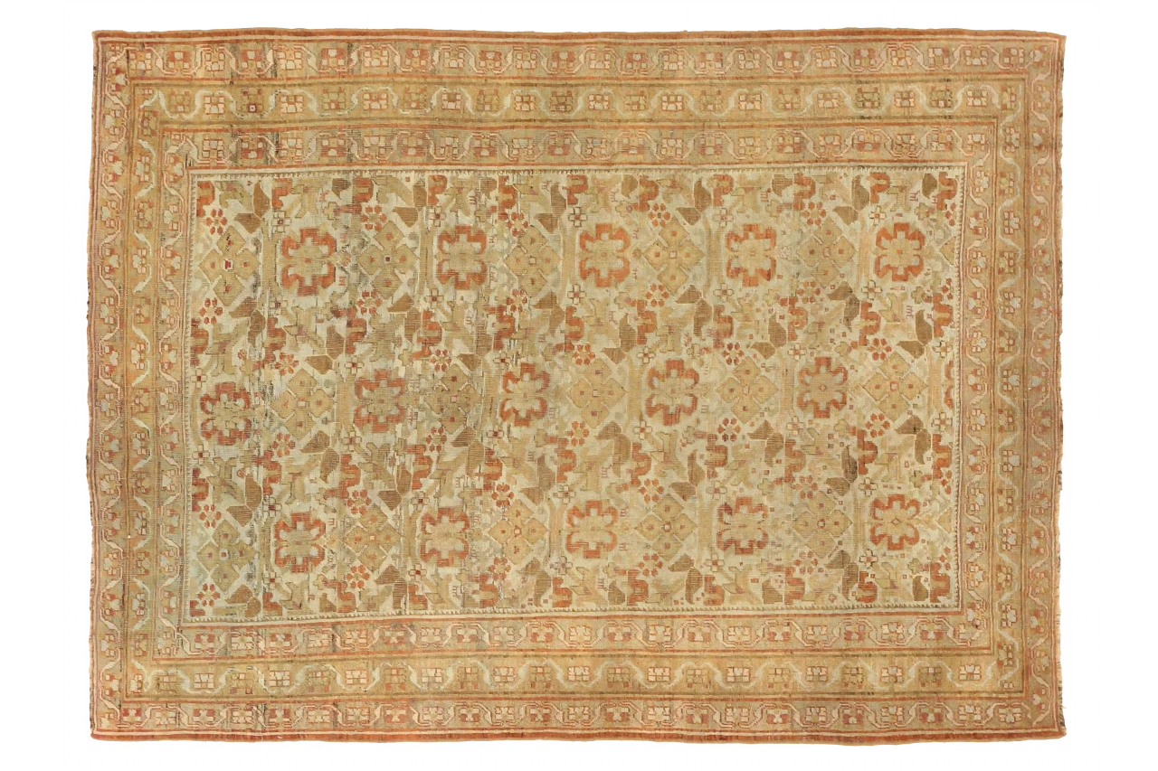 Antique Persian Sirjan Traditional Rug 75635