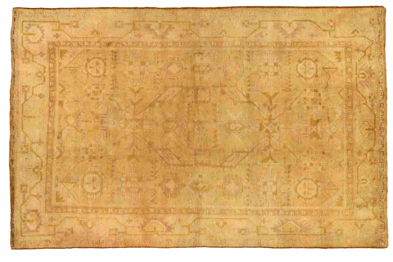 Antique Persian Malayer Traditional Rug 75638