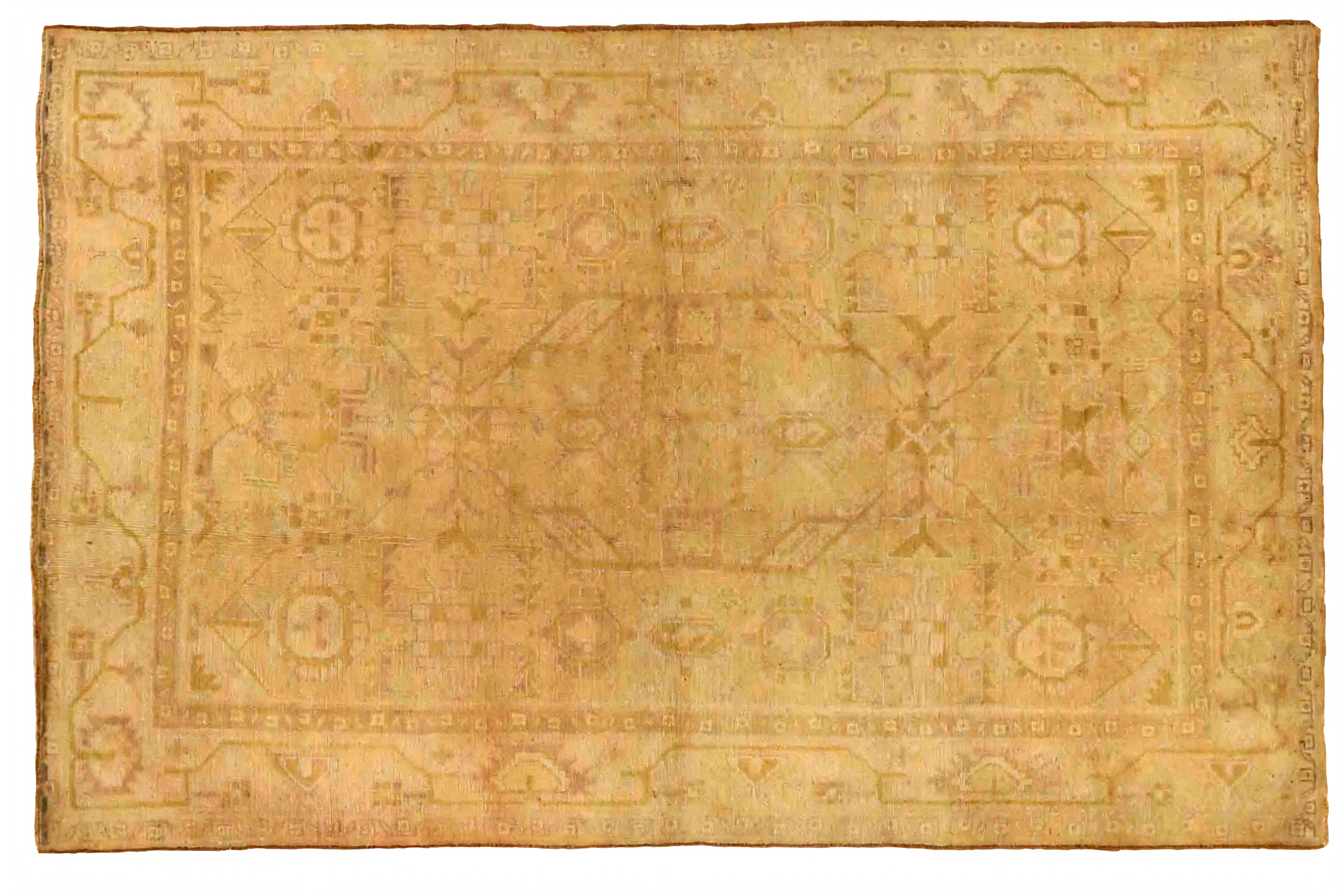 Antique Persian Malayer Traditional Rug 75638