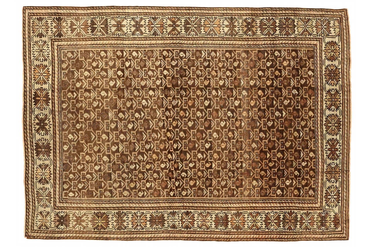 Antique Persian Bakhtiar Traditional Rug 75656