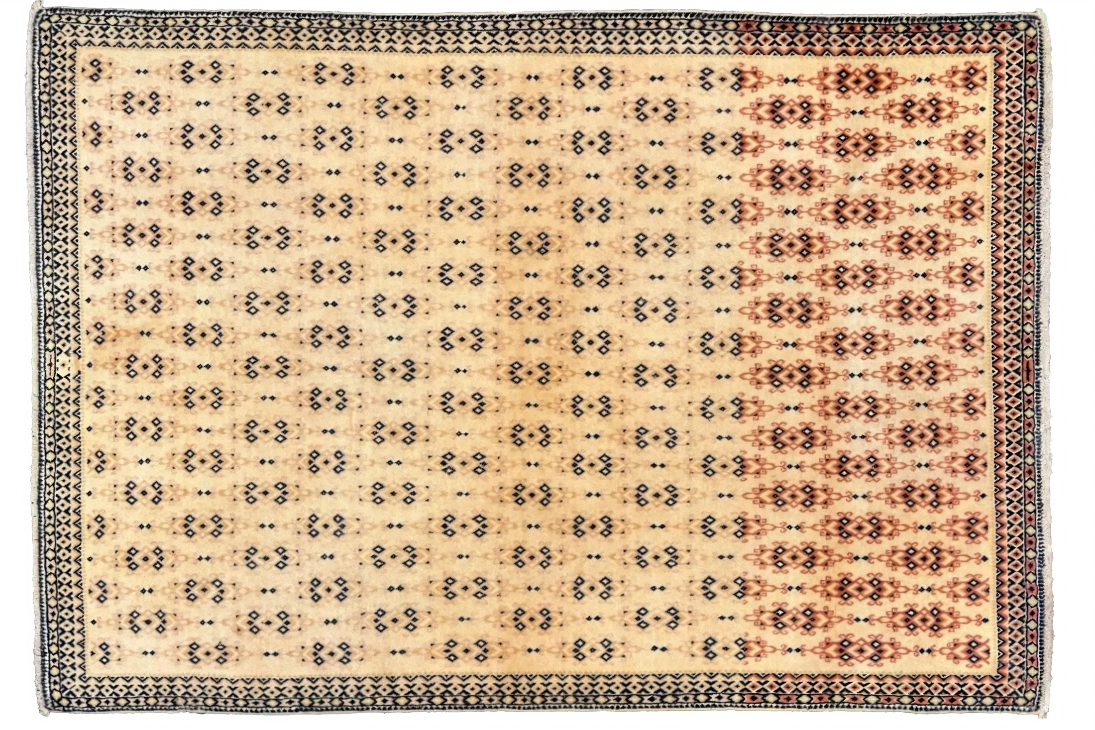 Persian Tabriz Transitional Rug 75664