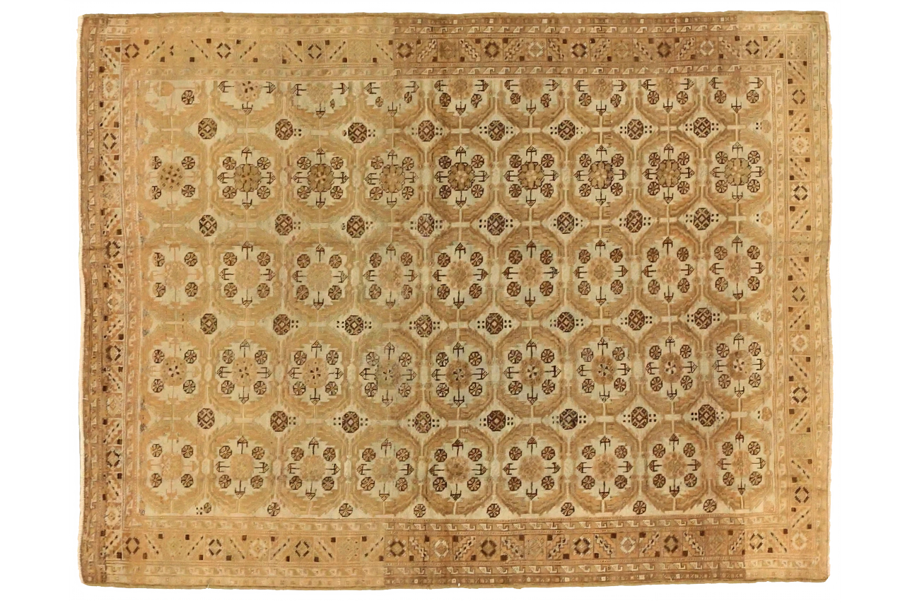 Antique Persian Transitional Rug 75673