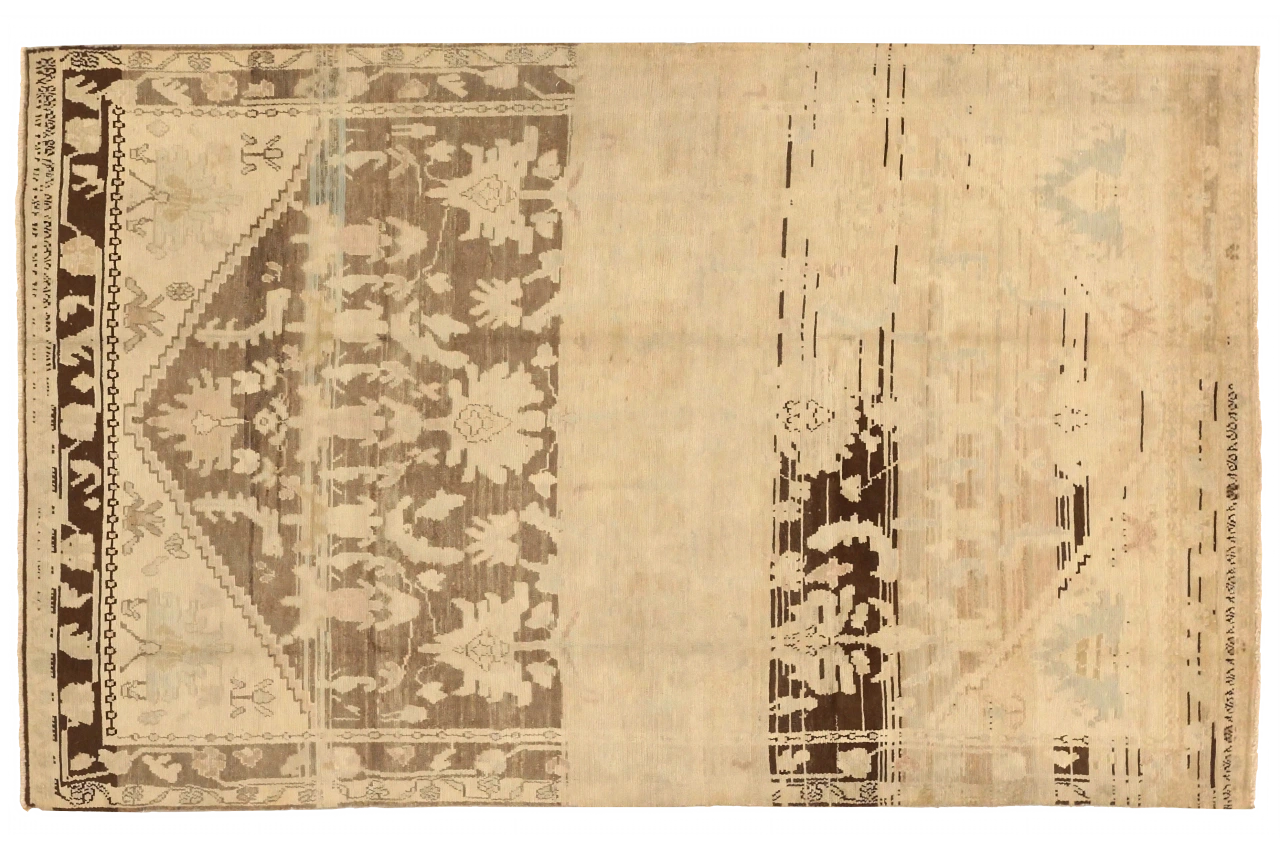 Antique Persian Borujerd Transitional Rug 75680