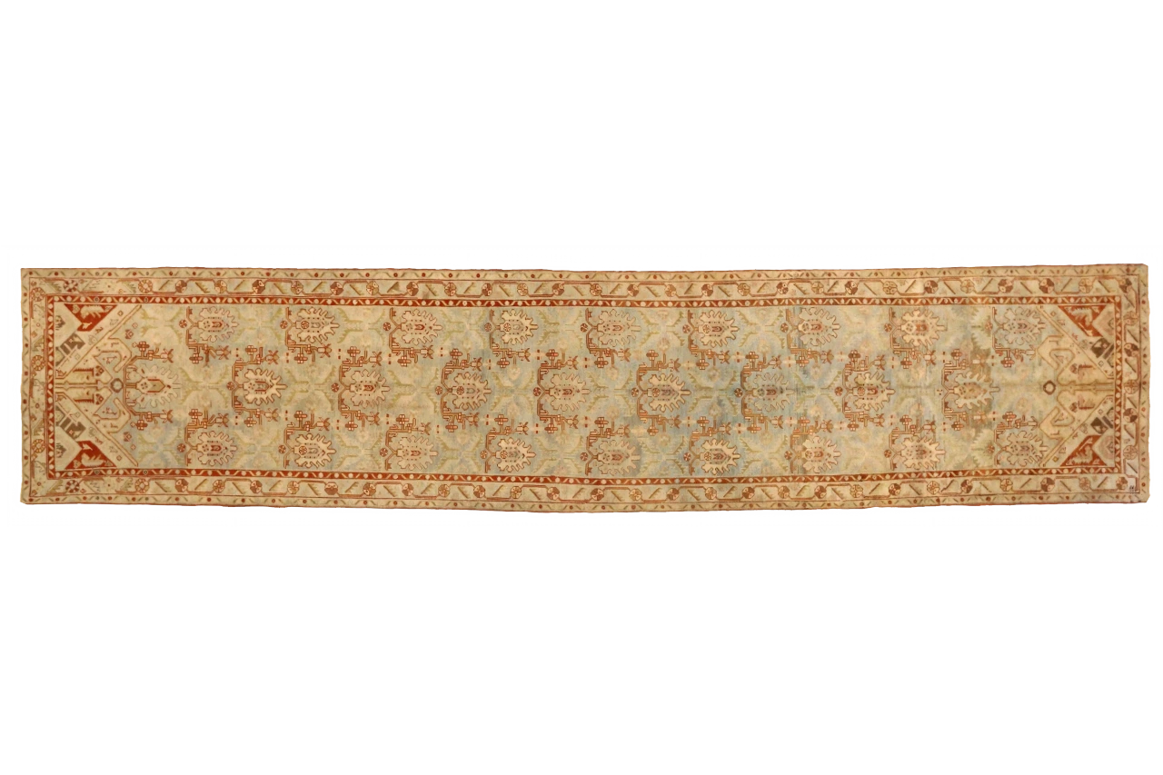 Antique Persian Malayer Traditional Rug 75687
