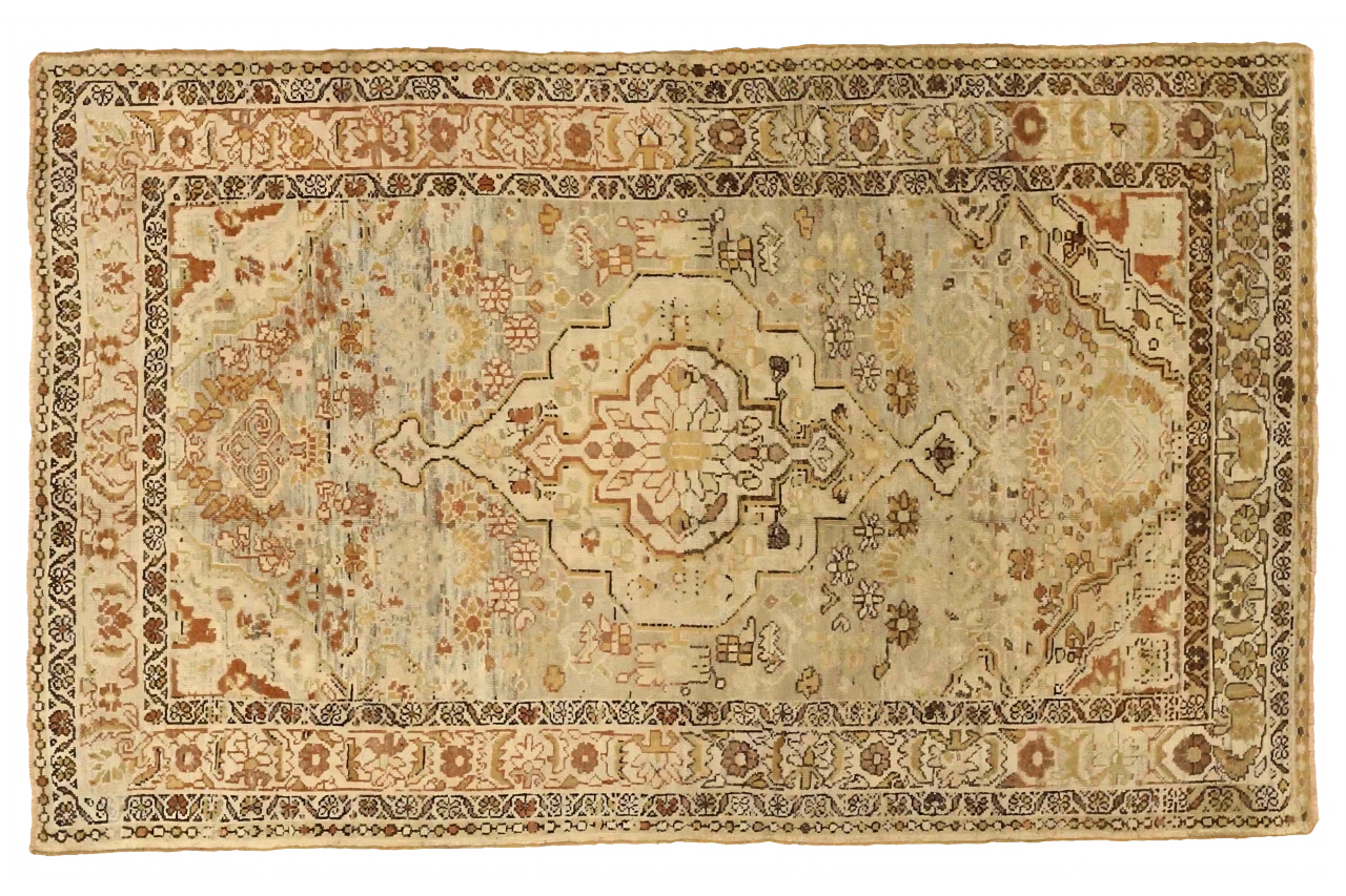 Antique Persian Malayer Traditional Rug 75690