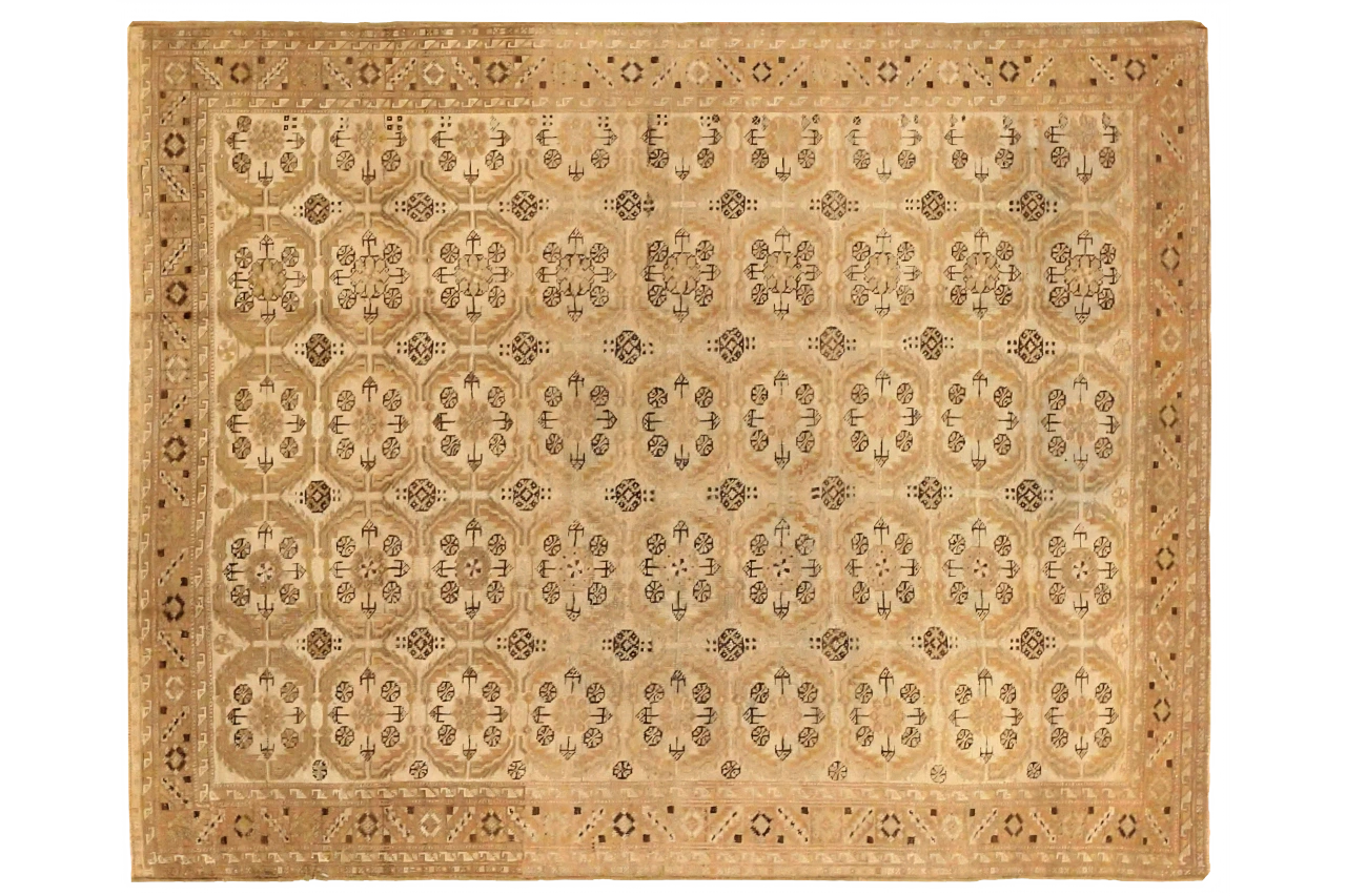 Antique Persian Malayer Traditional Rug 75705