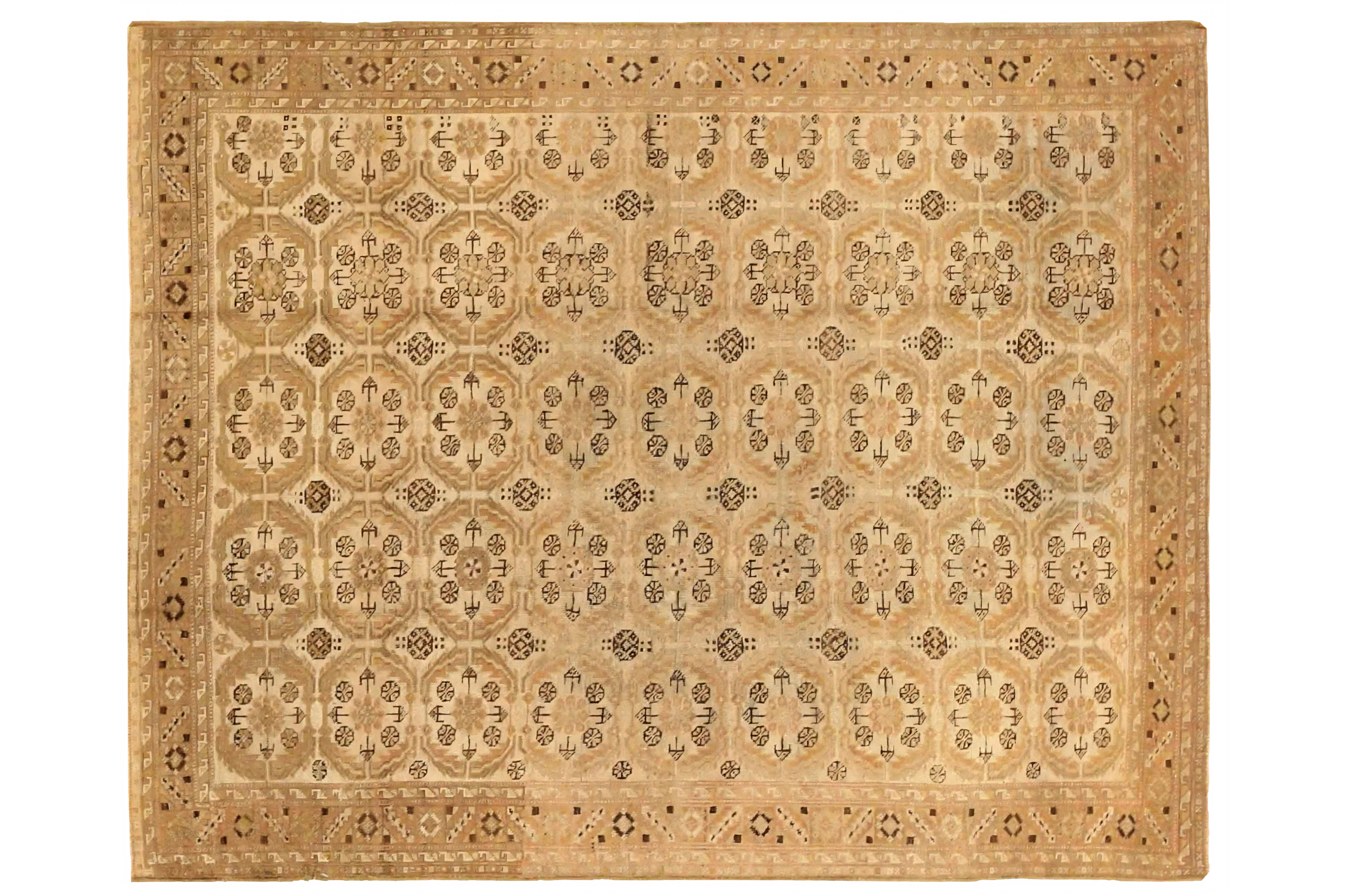 Antique Persian Malayer Traditional Rug 75705