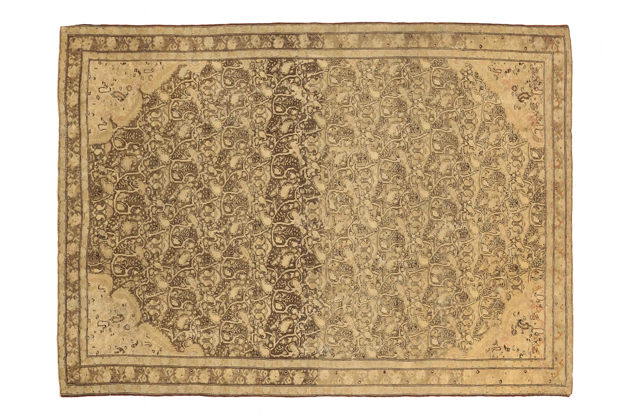 Antique Persian Malayer Traditional Rug 75706
