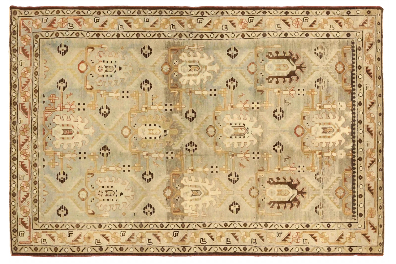 Antique Persian Malayer Transitional Rug 75708