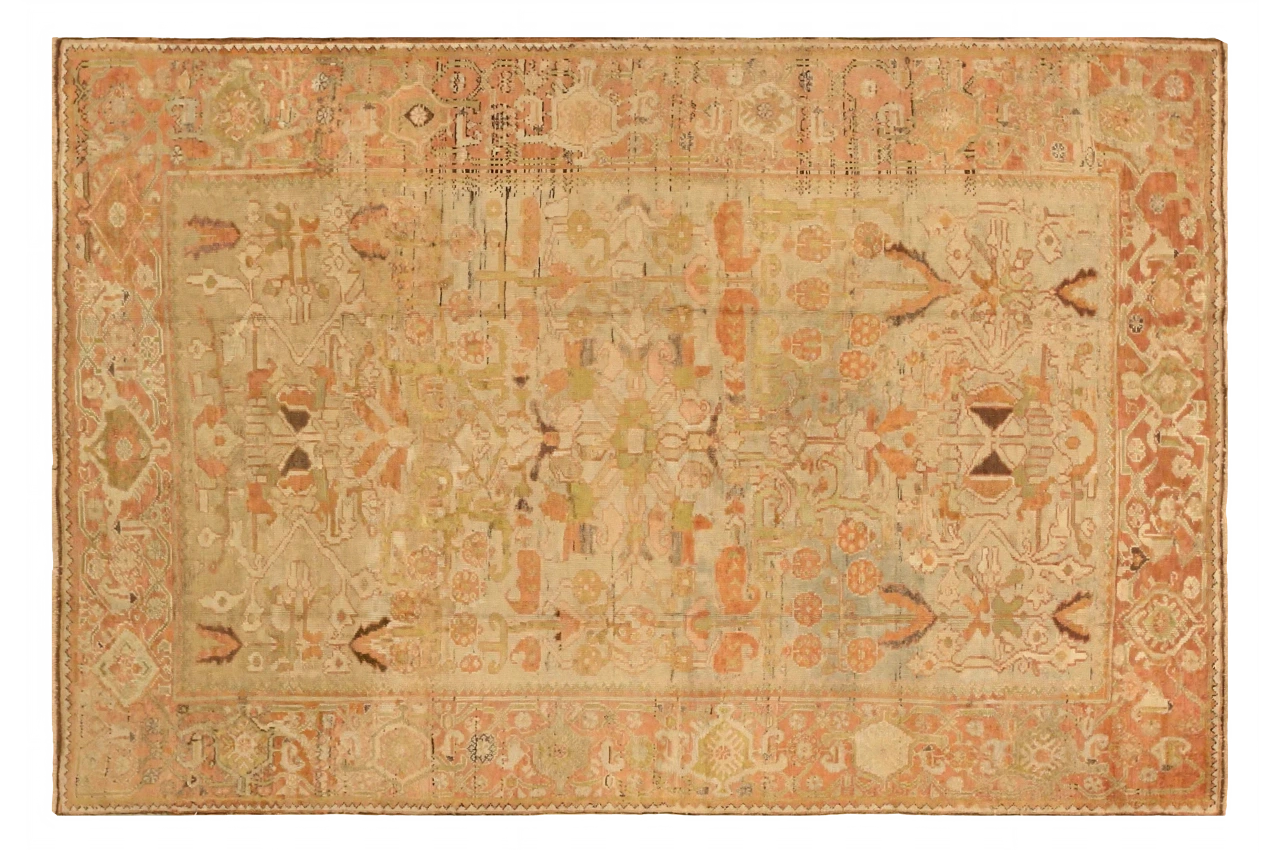 Antique Persian Bakhtiar Traditional Rug 75711