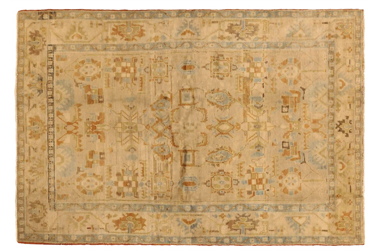 Antique Persian Malayer Traditional Rug 75713