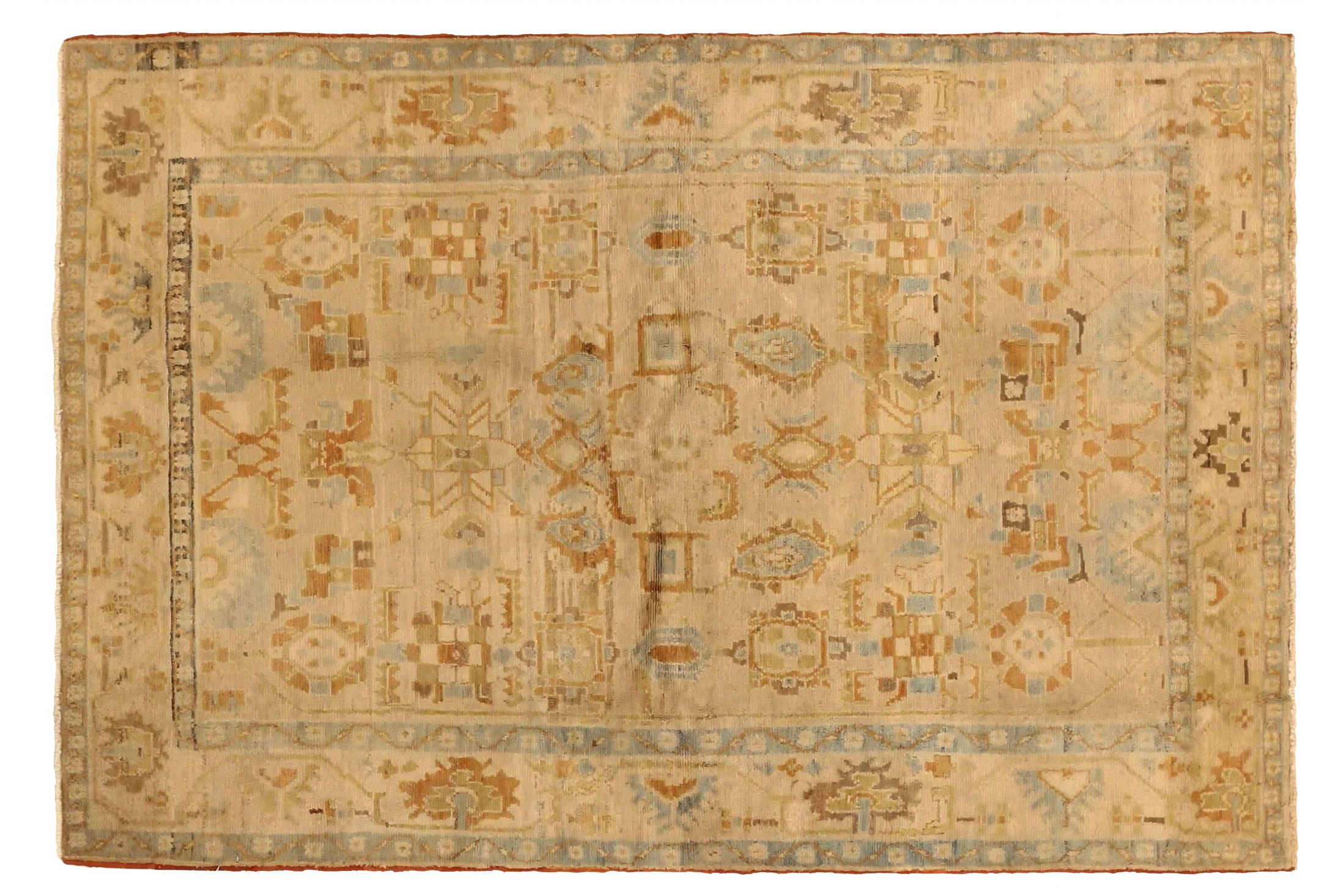 Antique Persian Malayer Traditional Rug 75713