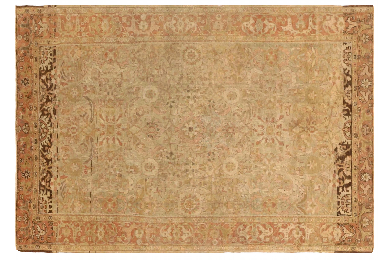 Antique Persian Farahan Transitional Rug 75718