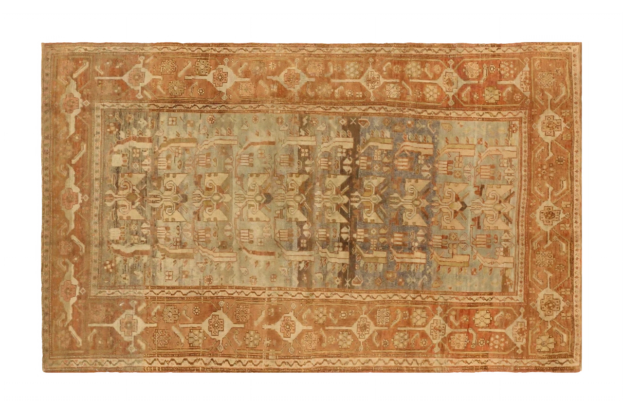 Antique Persian Bijar Transitional Rug 75722