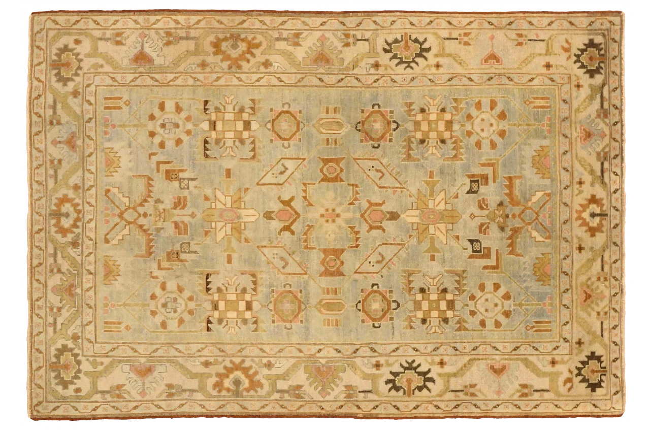 Antique Persian Malayer Traditional Rug 75733