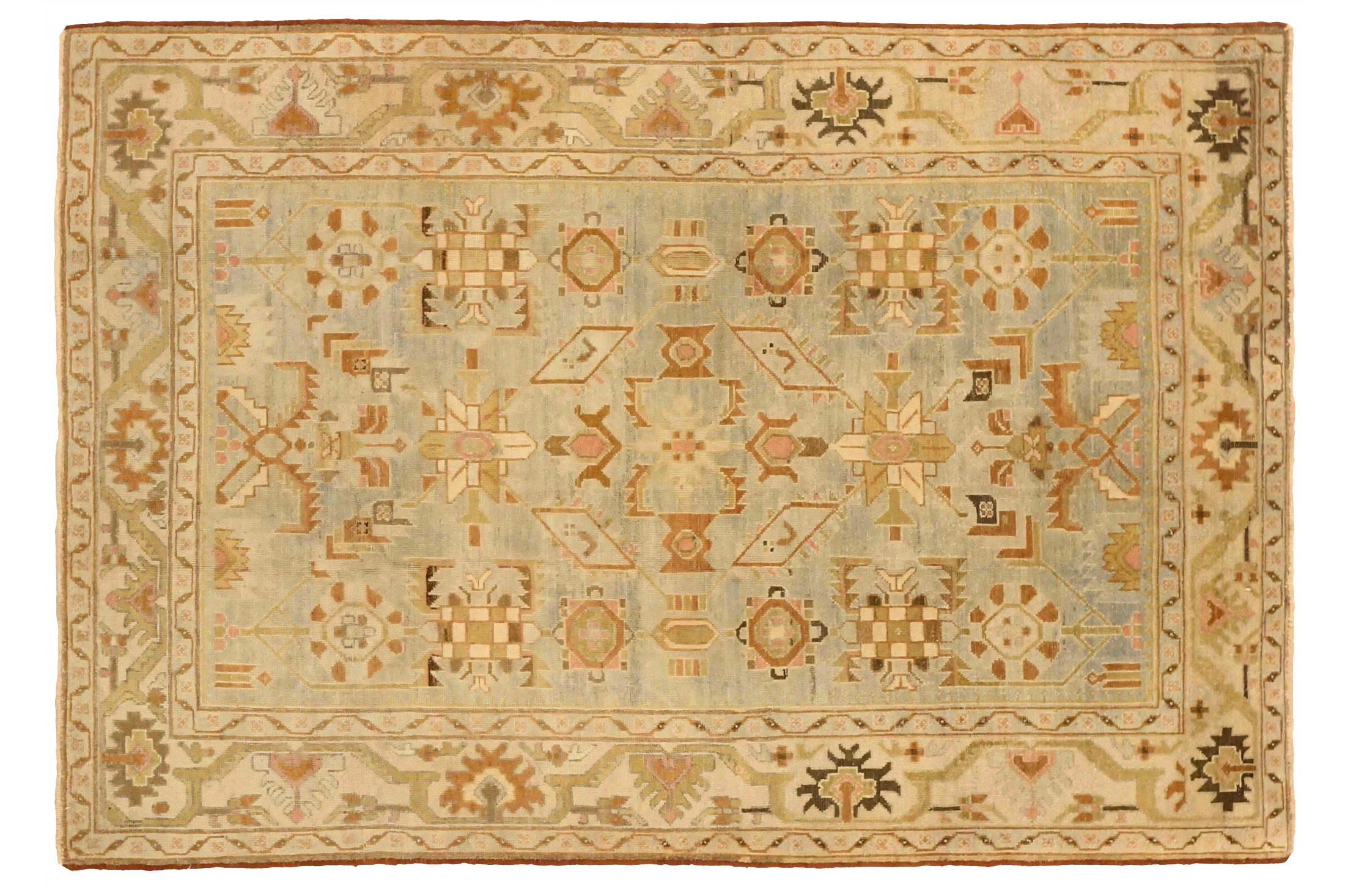 Antique Persian Malayer Traditional Rug 75733