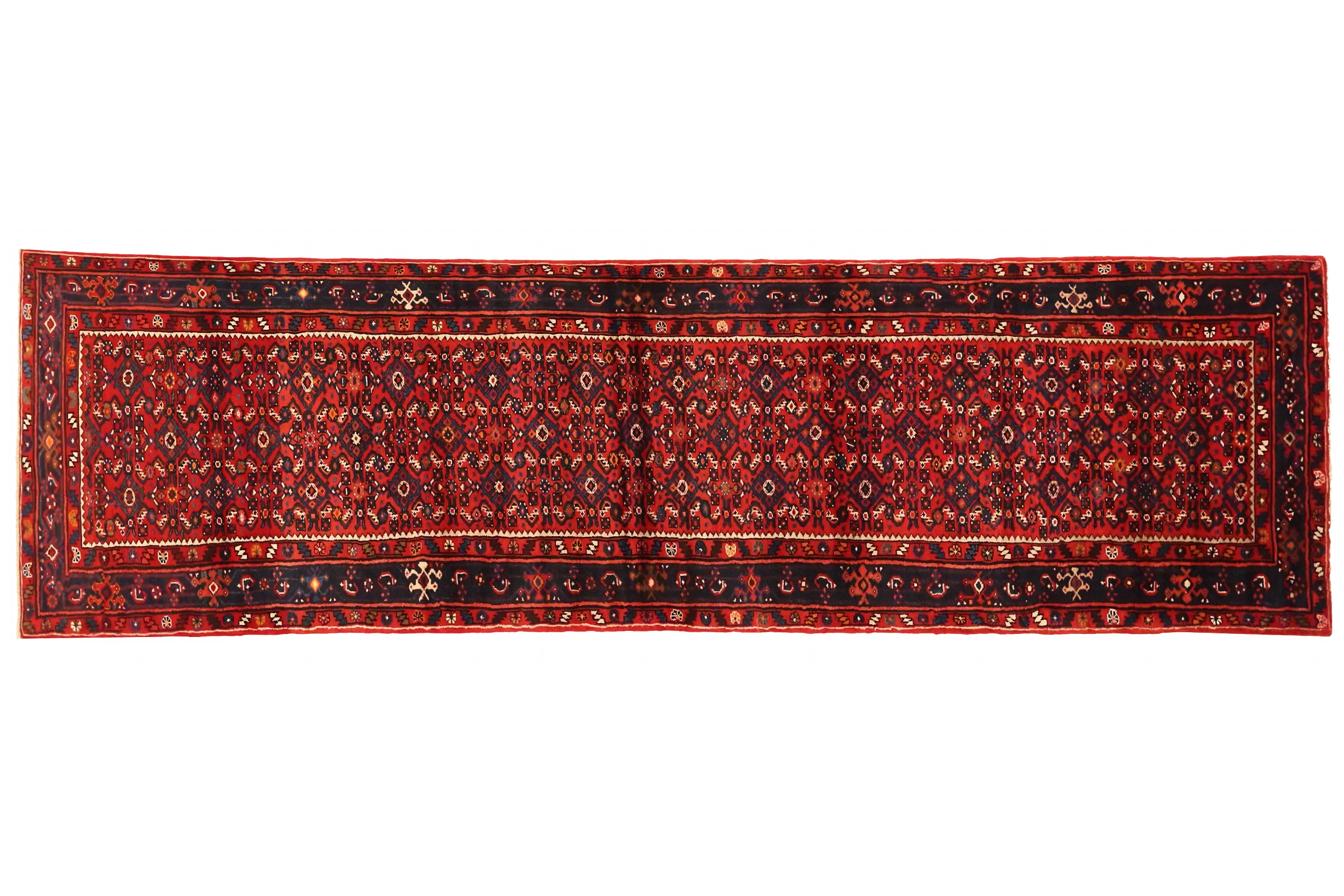 Antique Persian Traditional Rug 75735