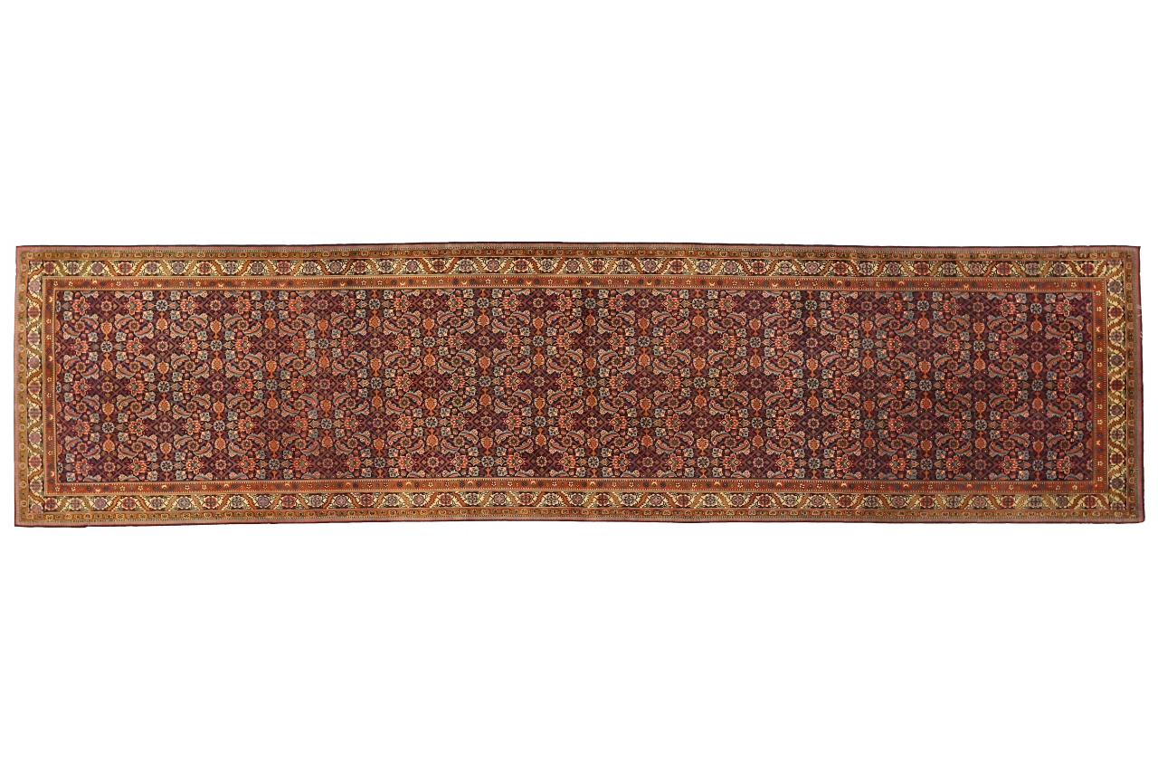 Antique Persian Tabriz Traditional Rug 75737