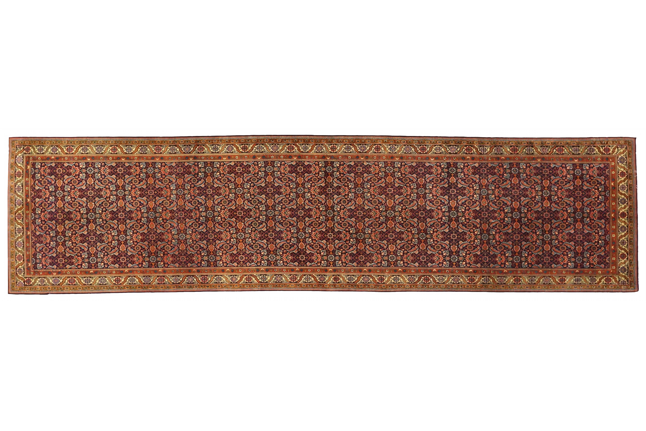 Antique Persian Tabriz Traditional Rug 75737
