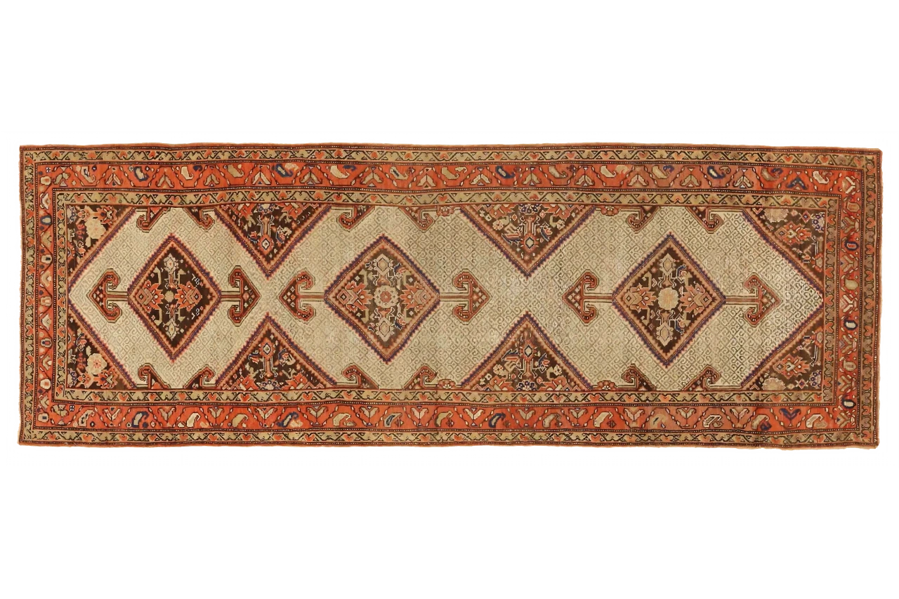Antique Persian Malayer Traditional Rug 75739