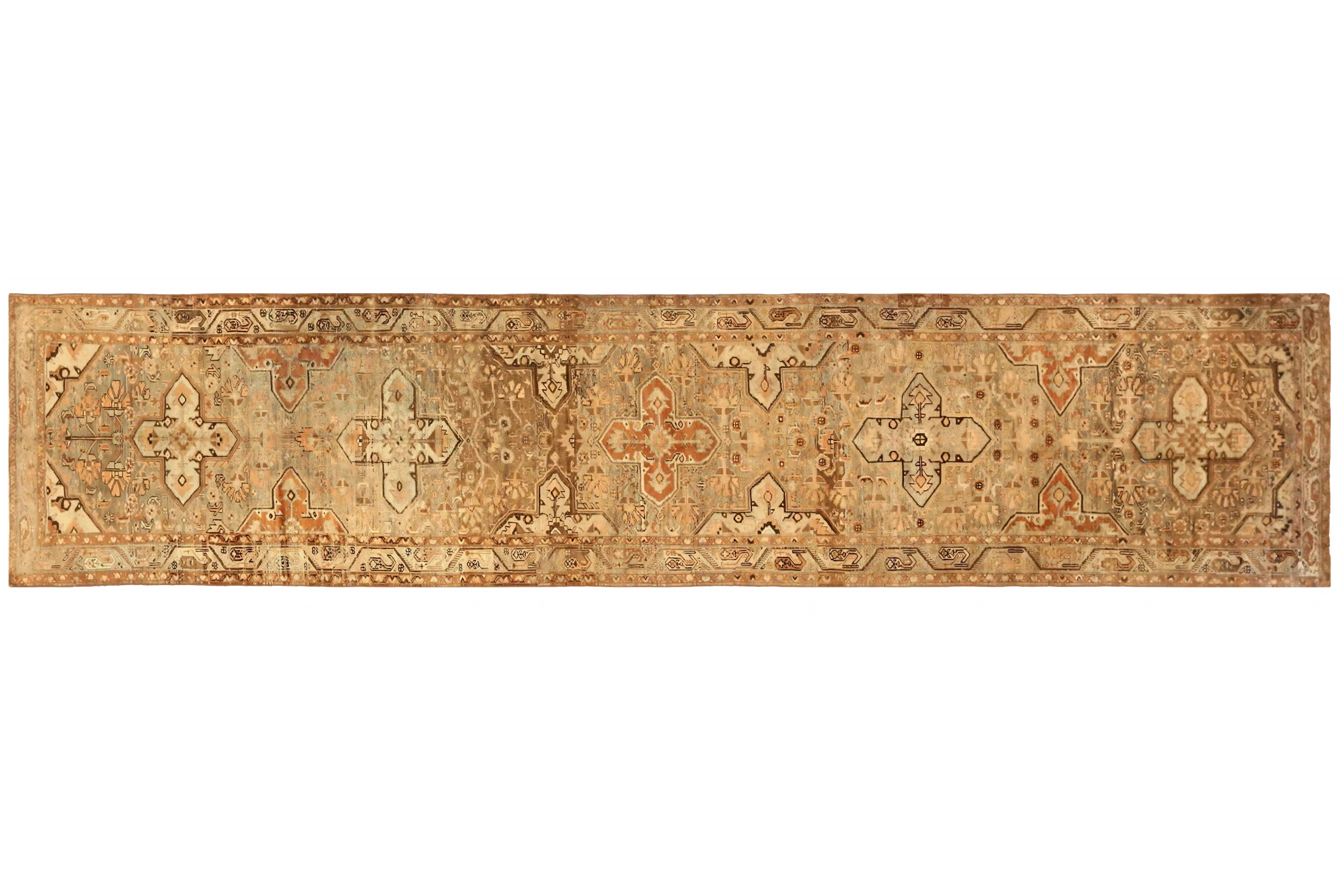 Antique Persian Traditional Rug 75741