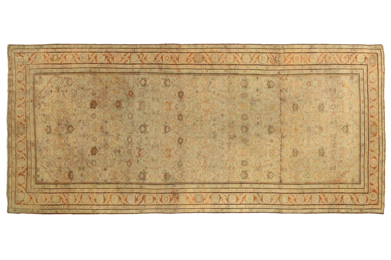 Antique Persian Farahan Traditional Rug 75742