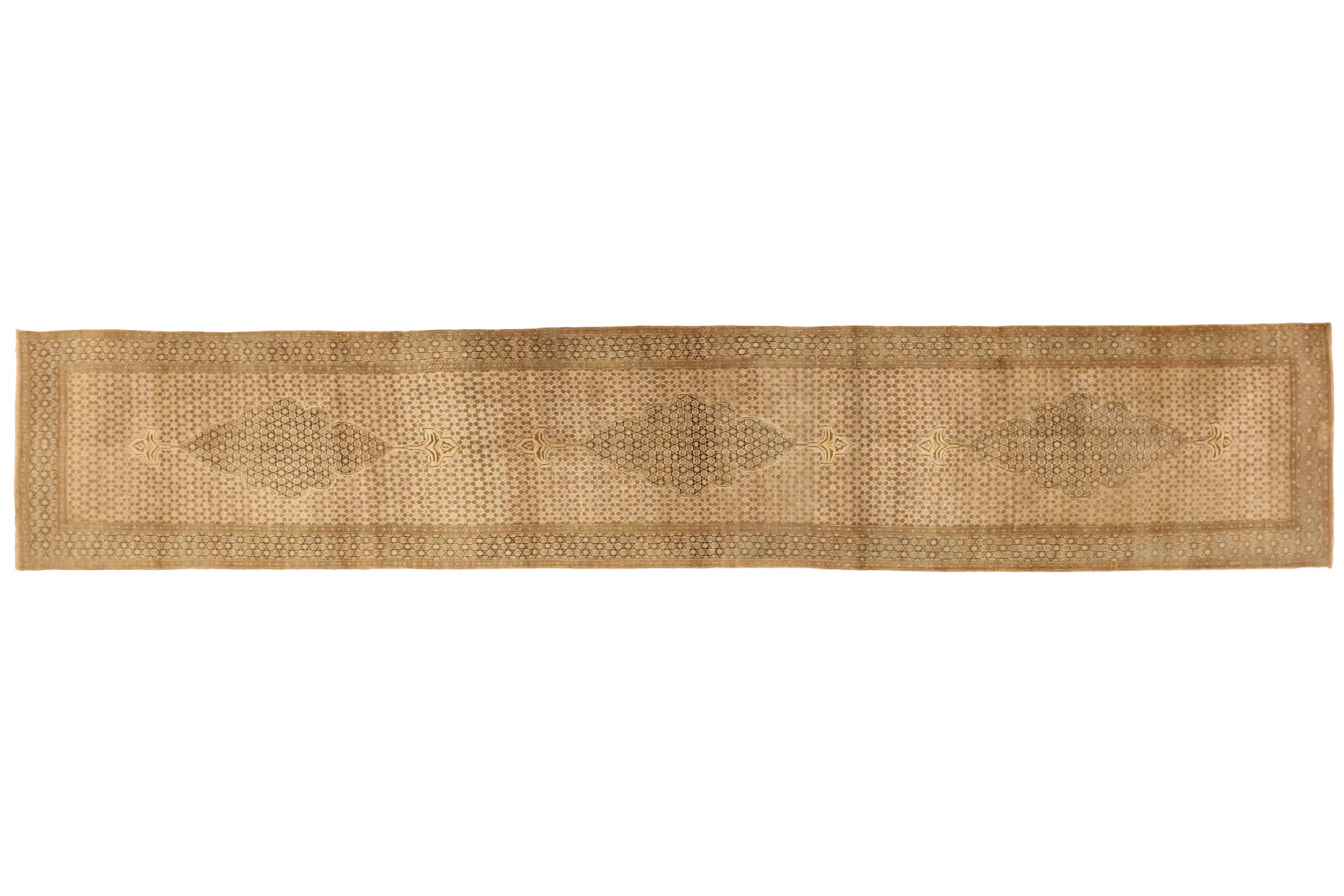 Antique Persian Kerman Traditional Rug 75749