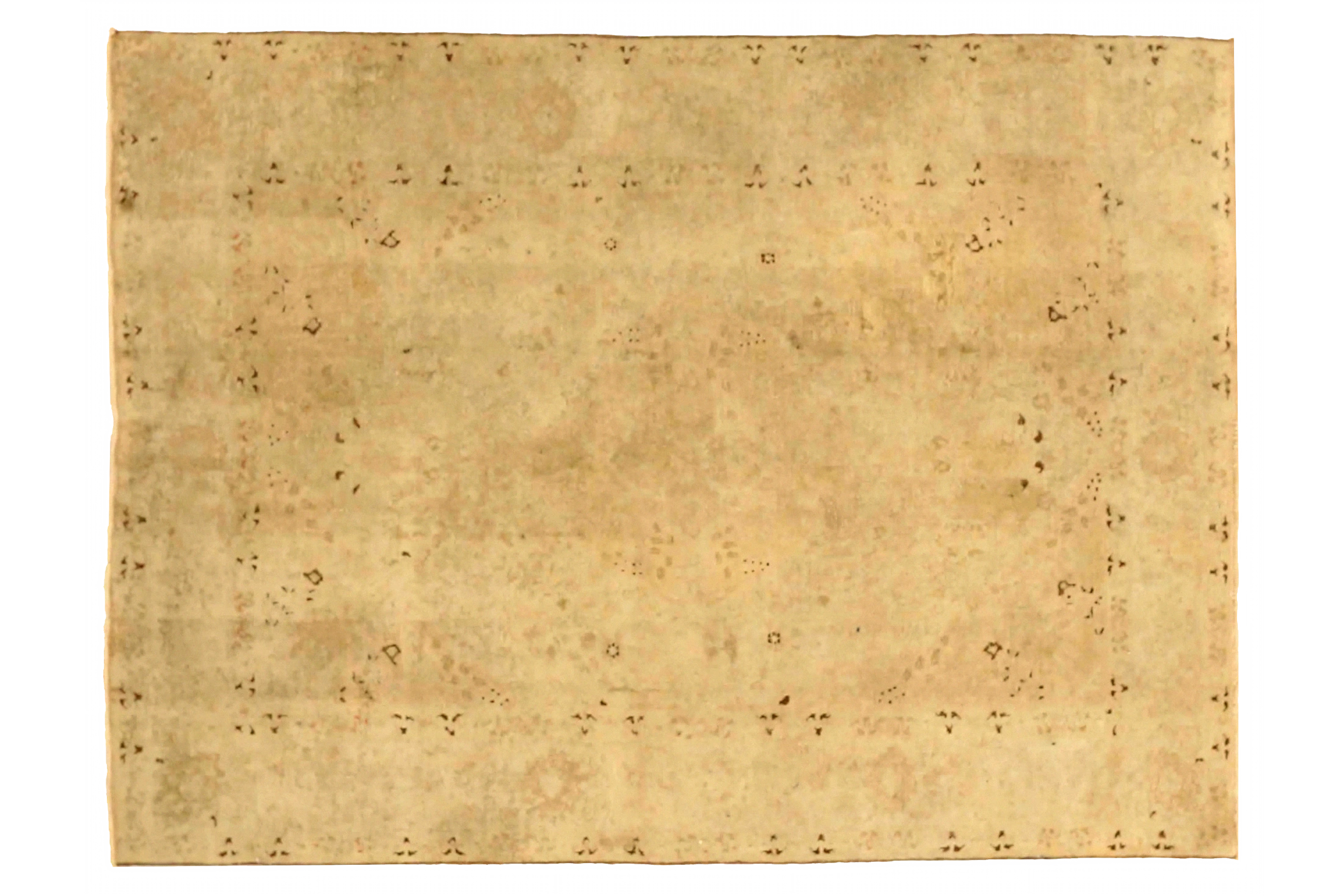 Antique Persian Tabriz Transitional Rug 75751