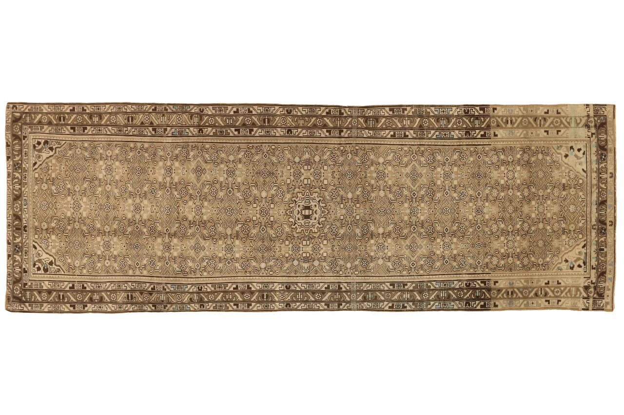 Antique Persian Transitional Rug 75755