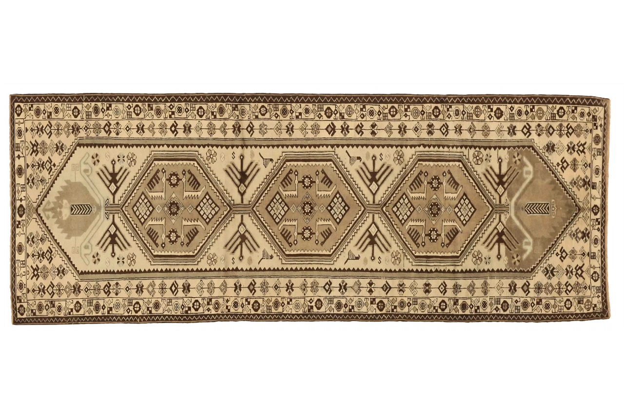 Antique Persian Saveh Traditional Rug 75758