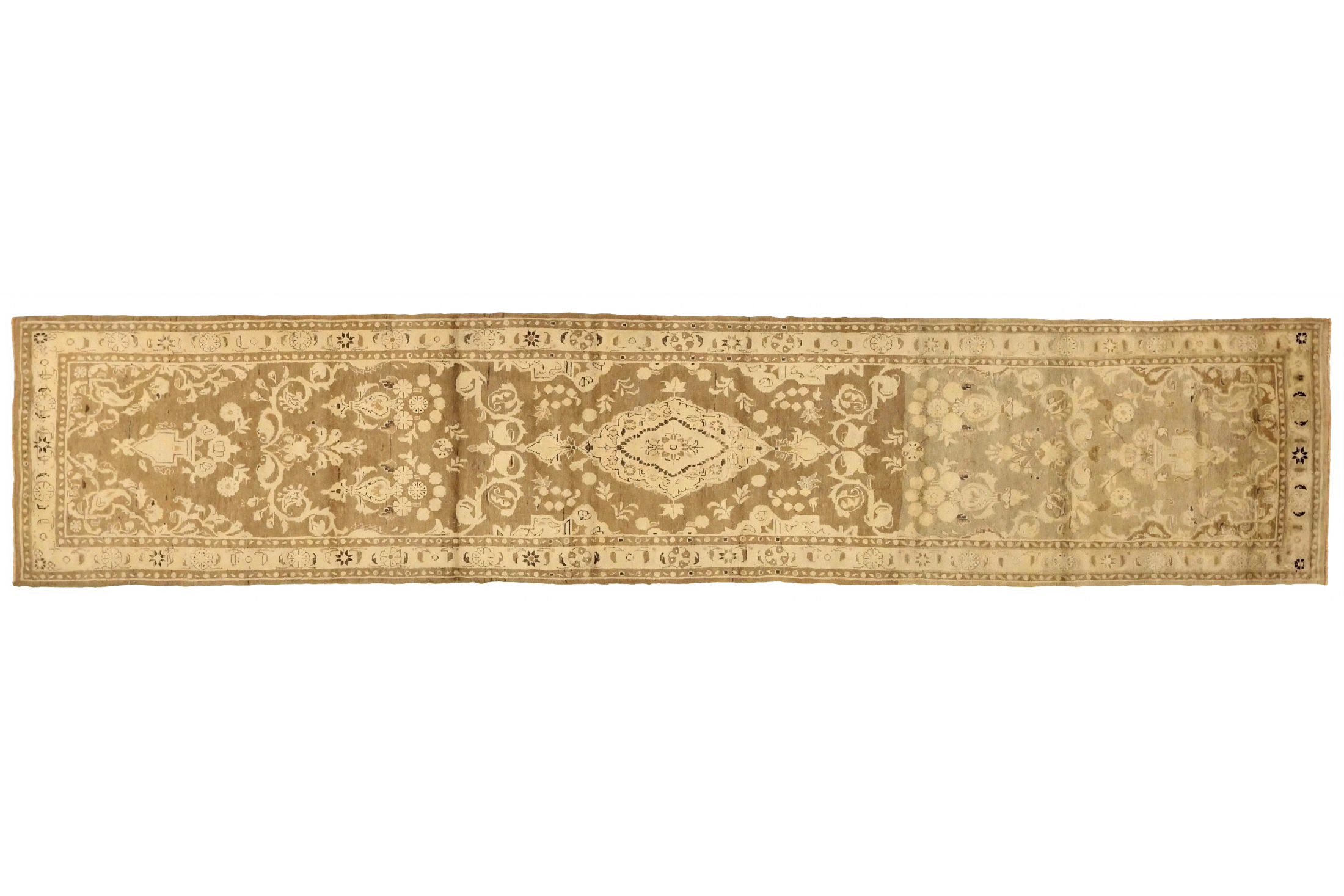 Antique Persian Transitional Rug 75761