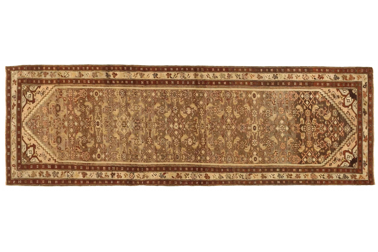 Antique Persian Malayer Traditional Rug 75764