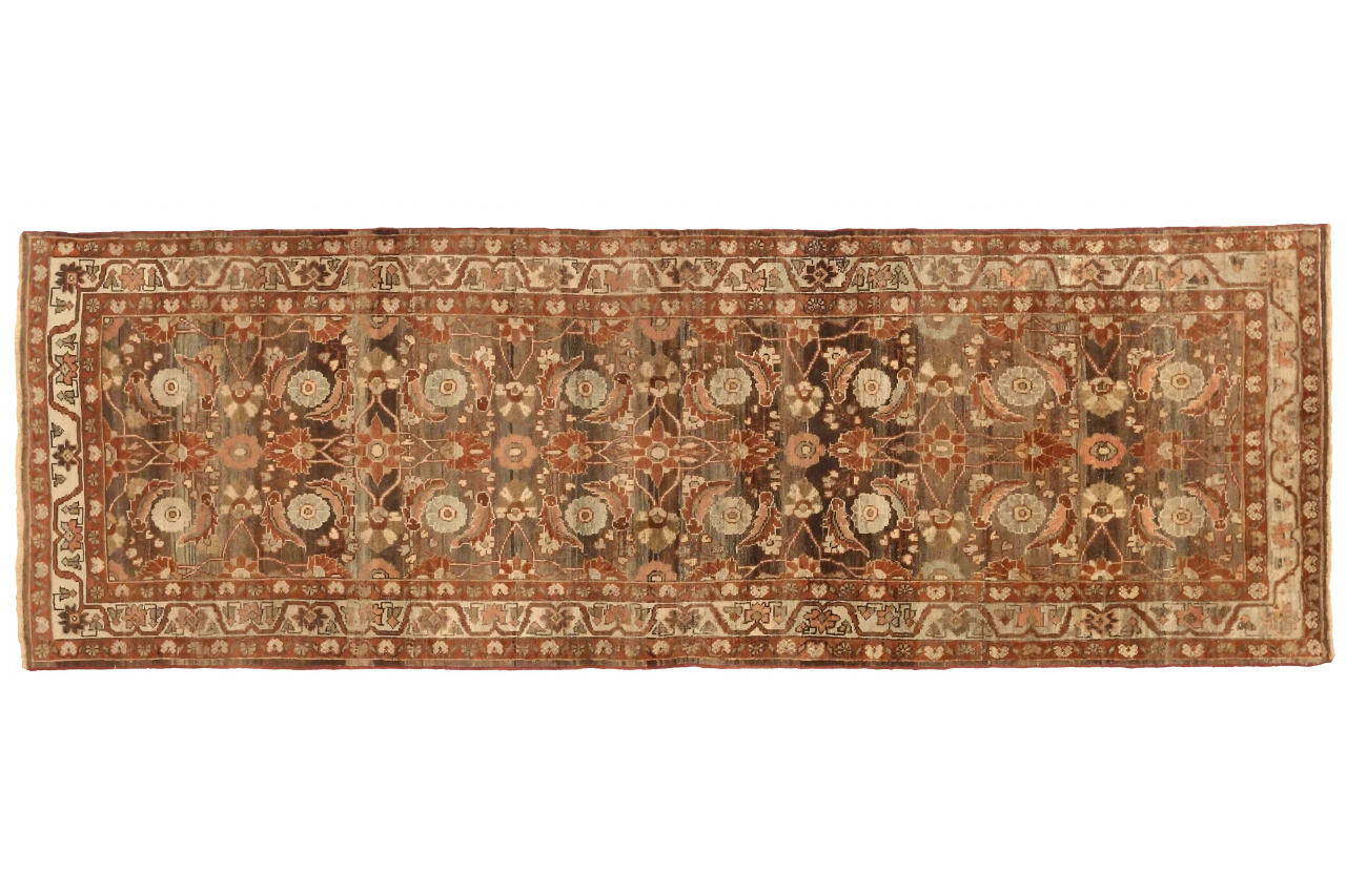 Antique Persian Mahal Traditional Rug 75771