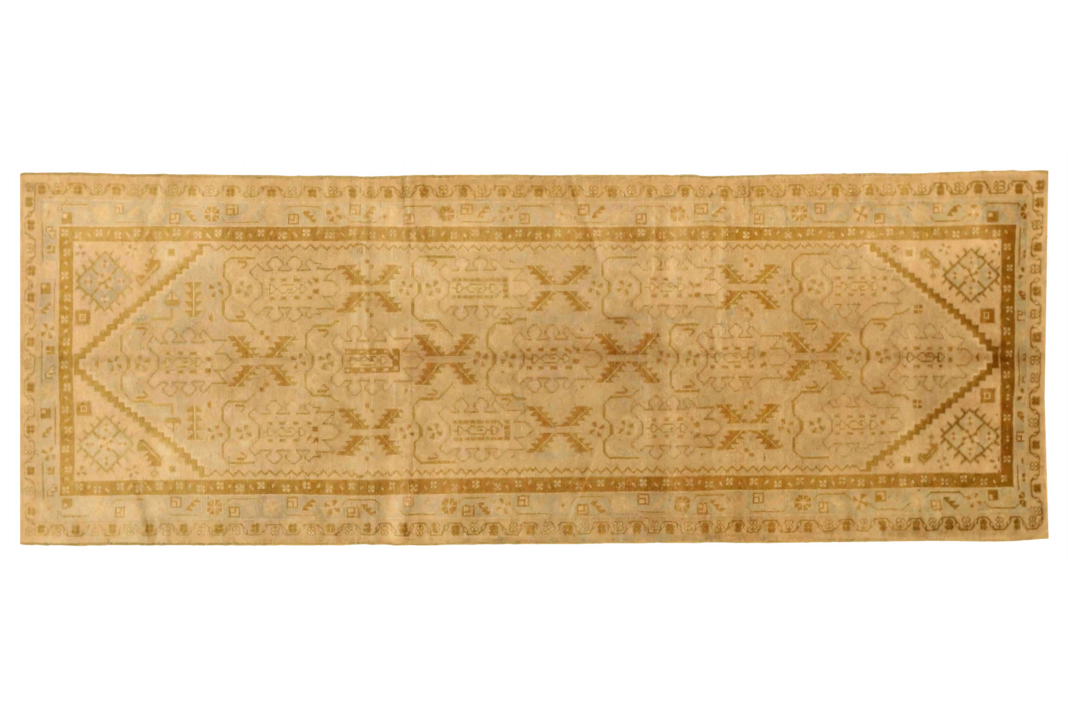 Antique Persian Malayer Traditional Rug 75773
