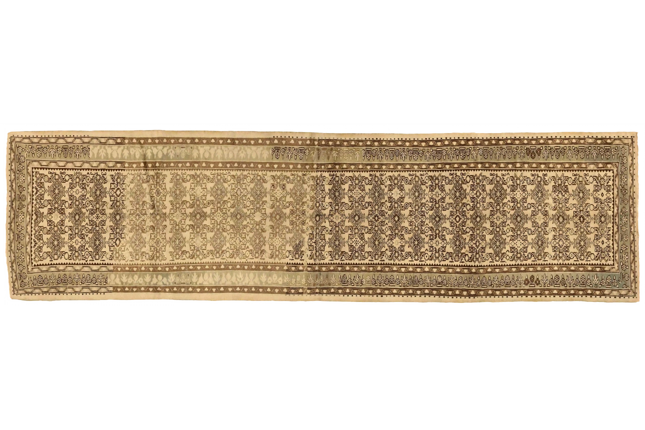 Antique Persian Transitional Rug 75785