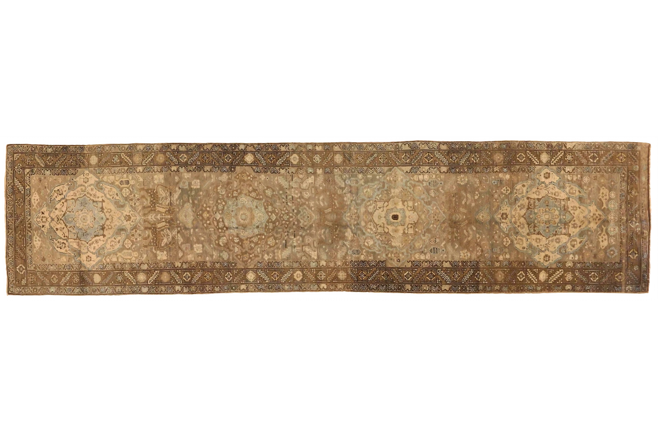 Antique Persian Heriz Traditional Rug 75793